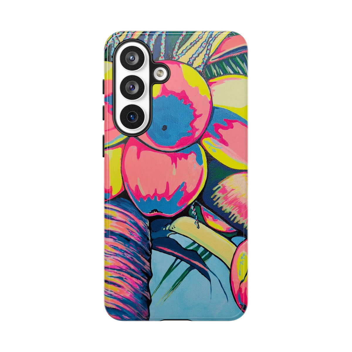 Neon Coconuts Tough Phone Case
