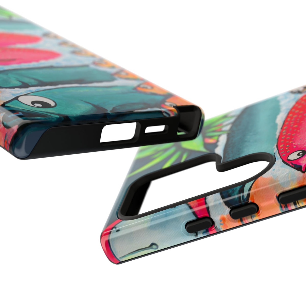 Neon Cabo Fish Market Tough Phone Case