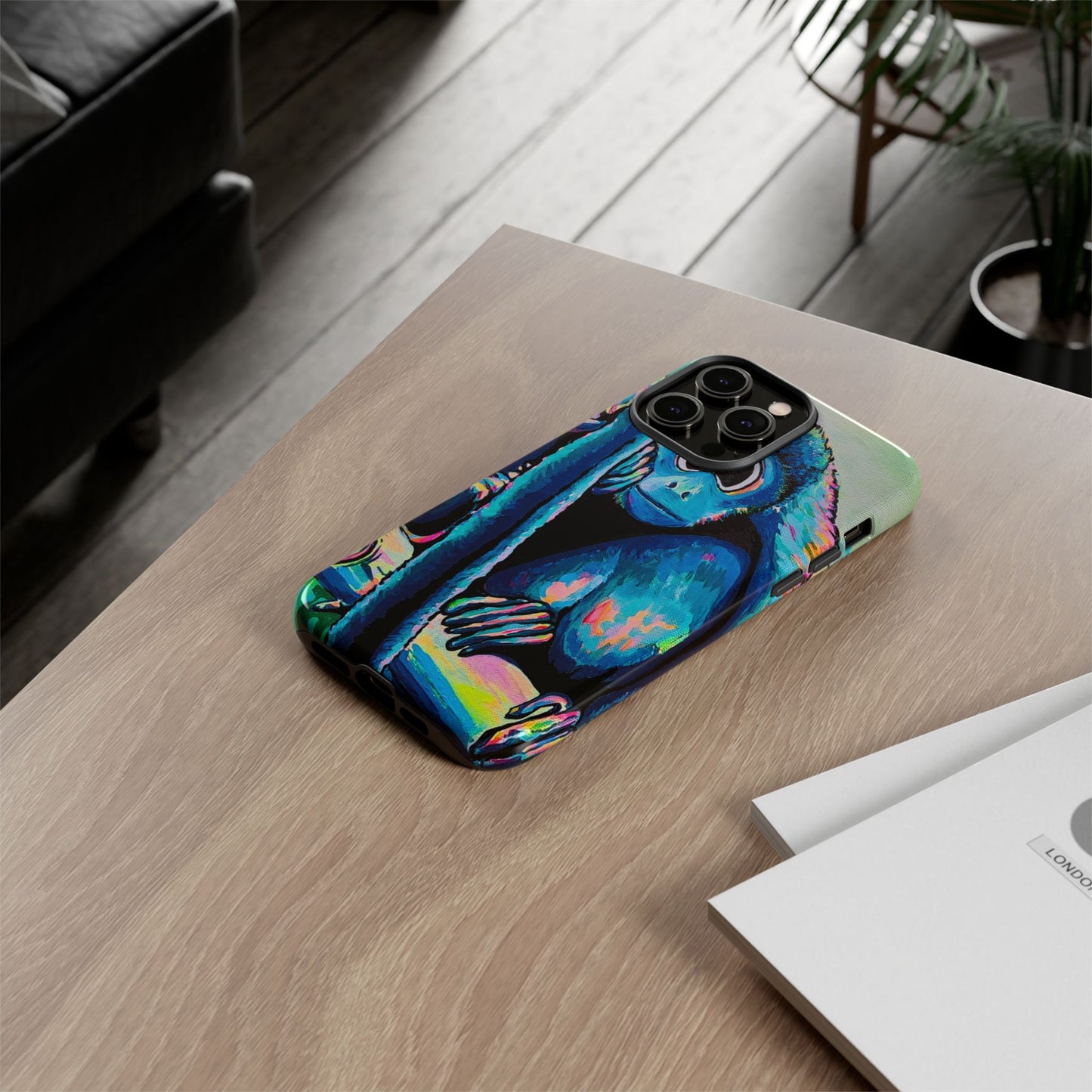Cyclops Monkey Tough Phone Case