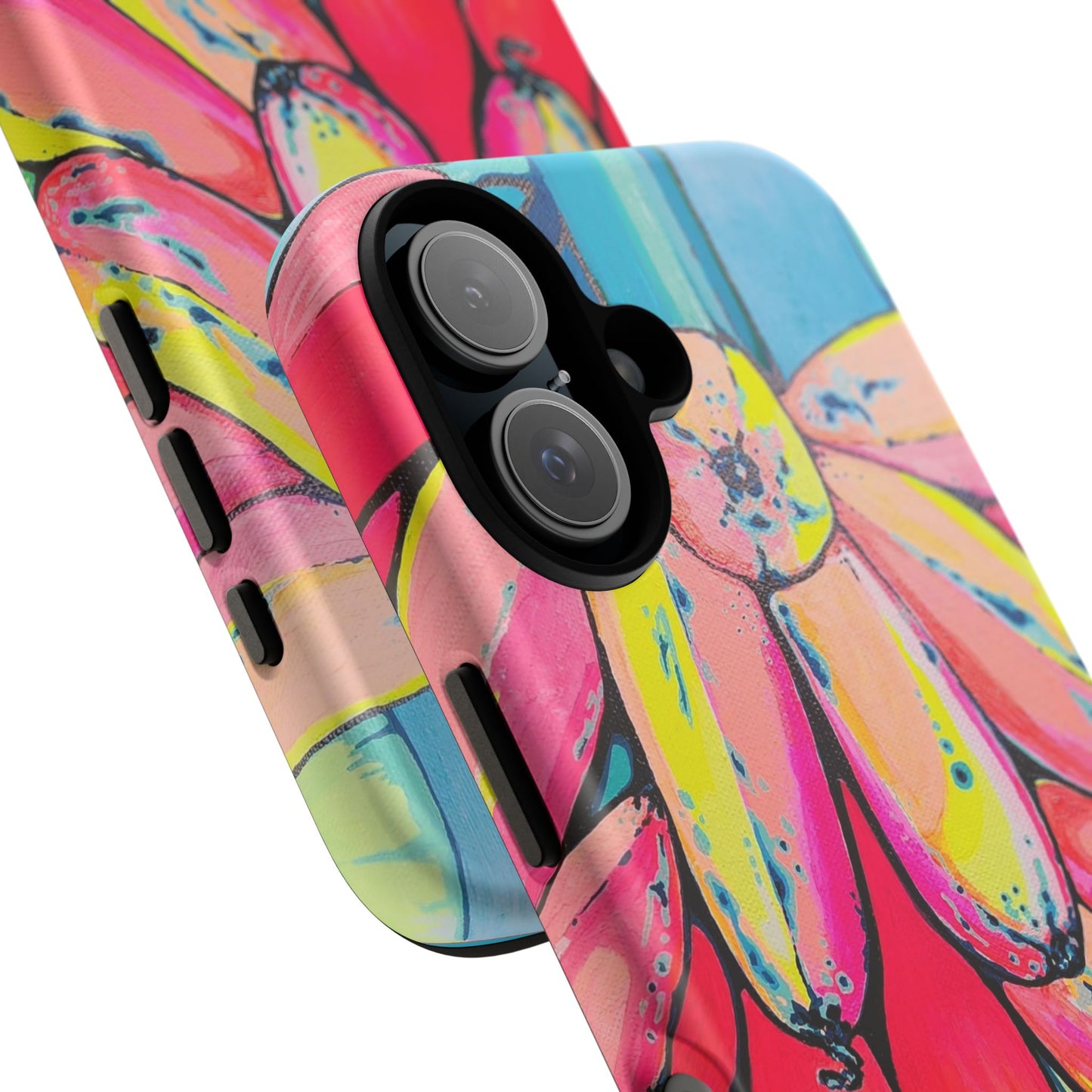 Neon Primitivo Bananas Tough Phone Case