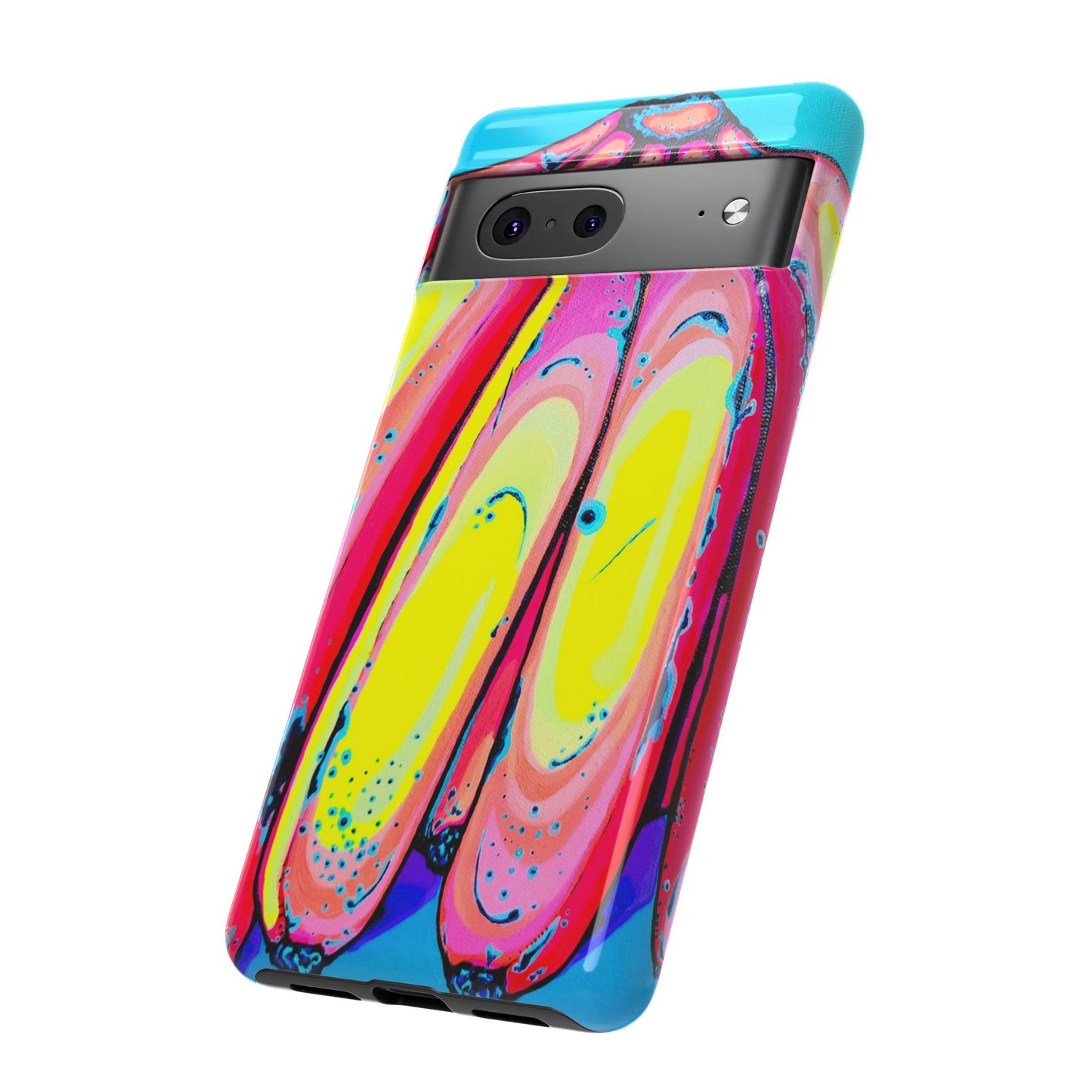 Neon Fat Bananas Tough Phone Case