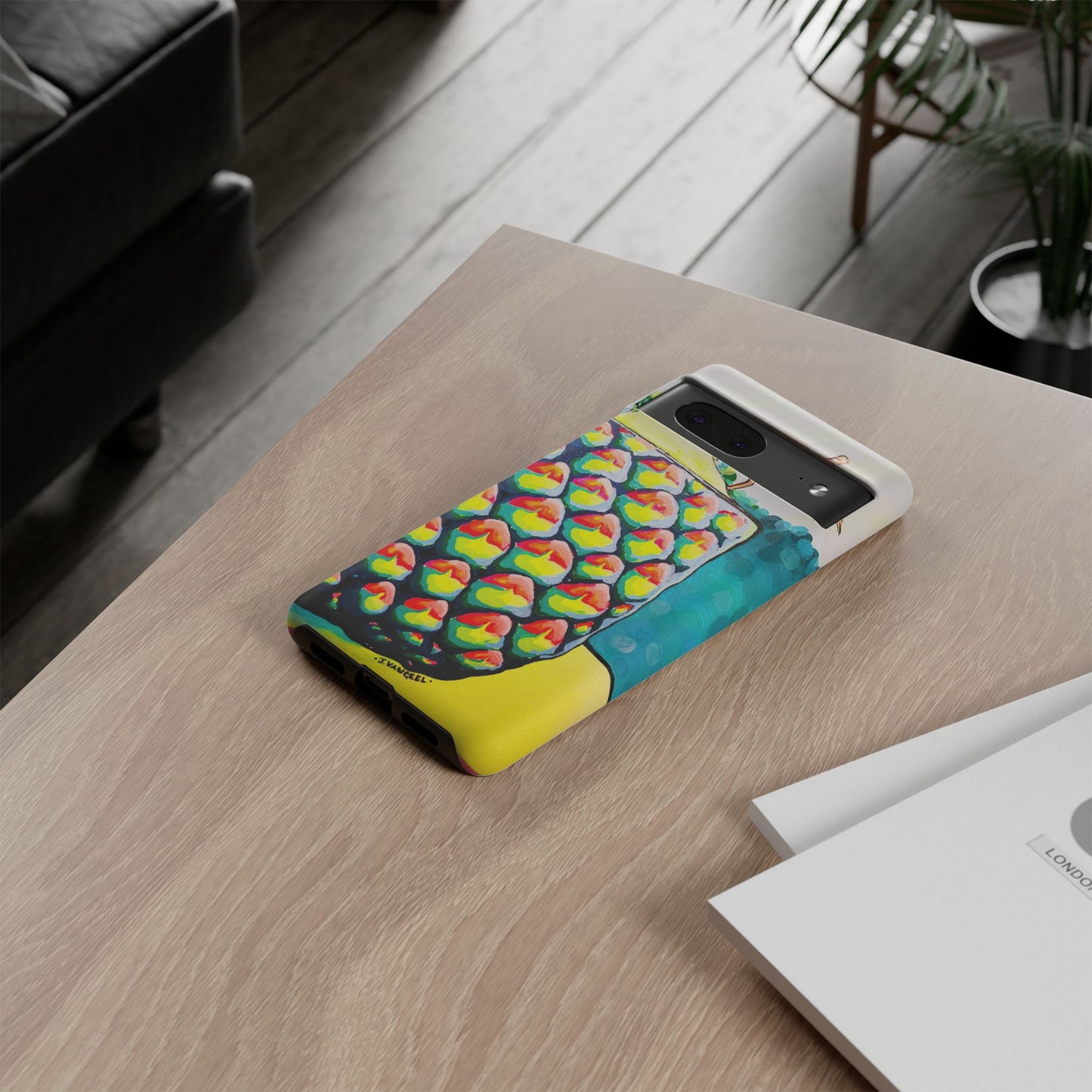 Neon Piña Colada Tough Phone Case