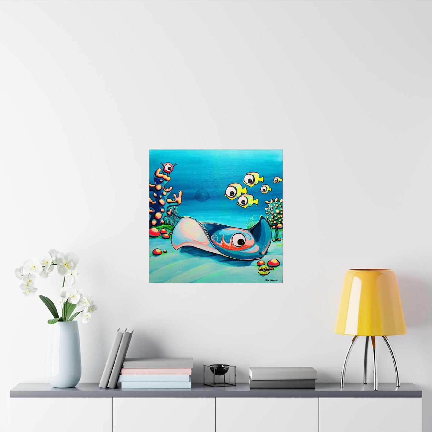 Cyclops Stingray Giclée Art Poster