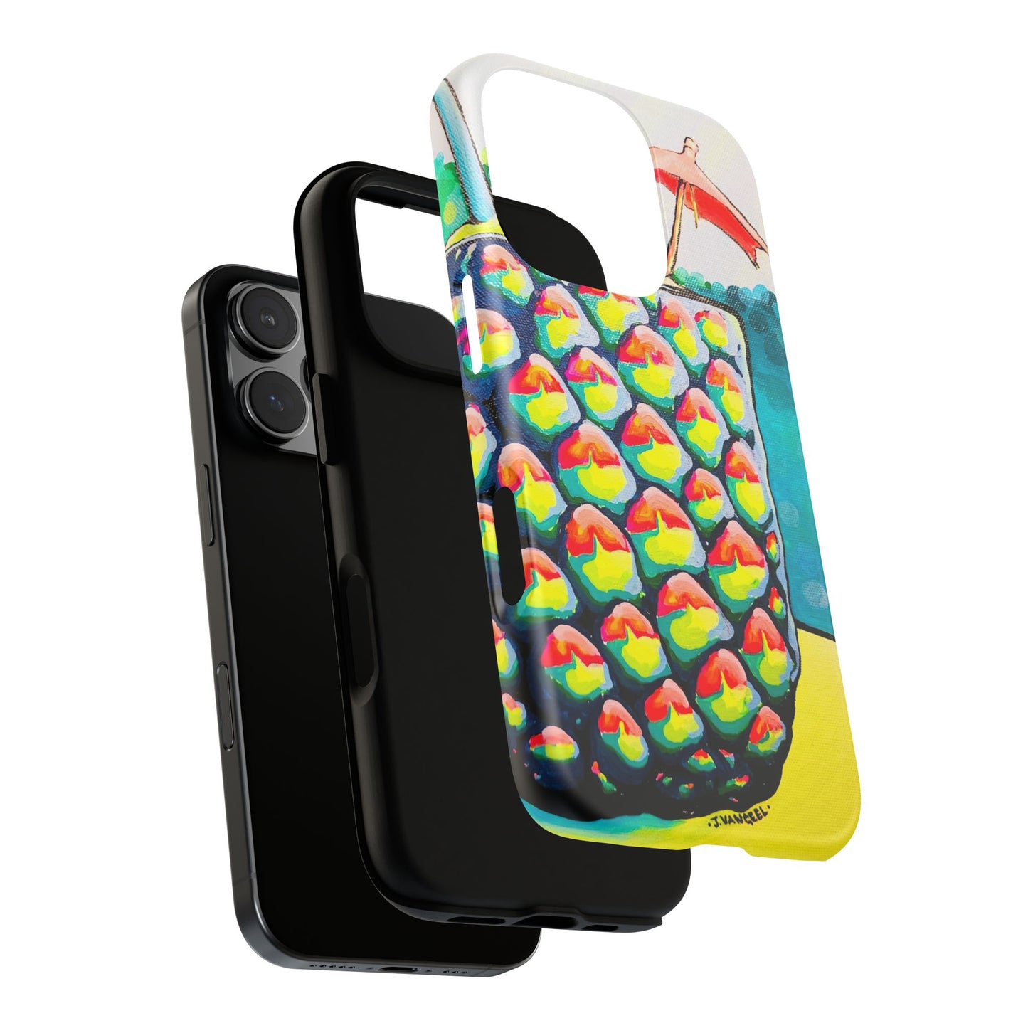 Neon Piña Colada Tough Phone Case