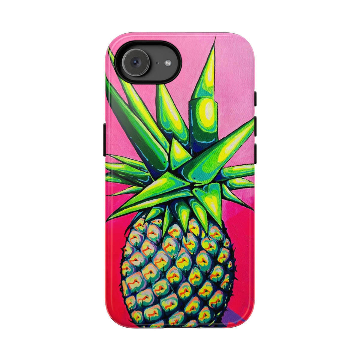 Neon Pineapple Tough Phone Case