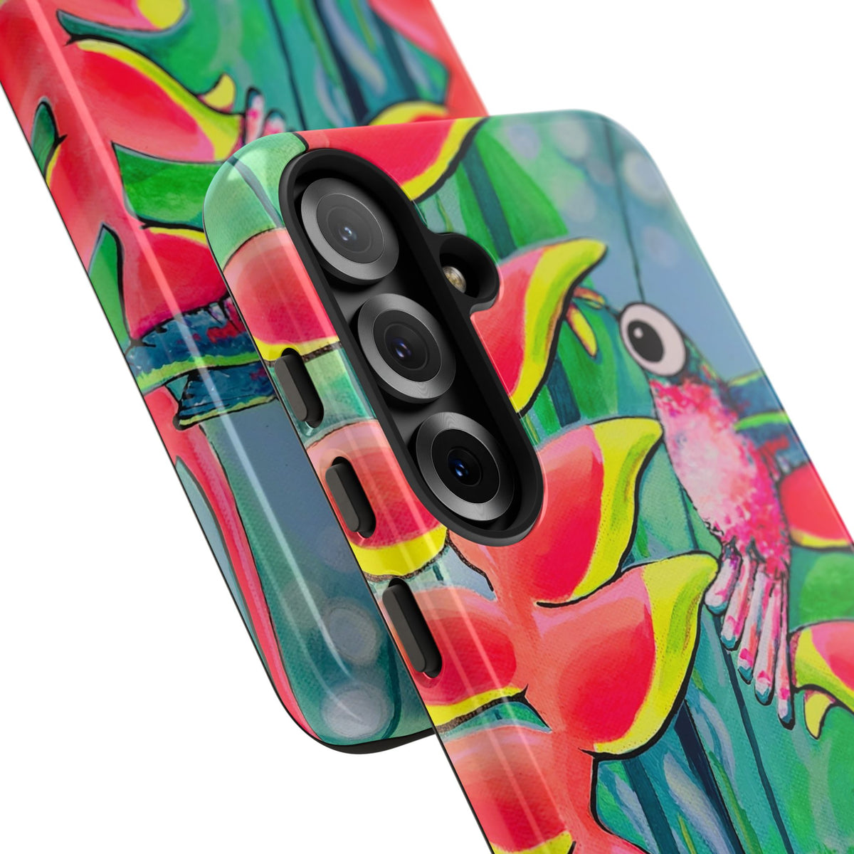 Cyclops Hummingbirds Tough Phone Case