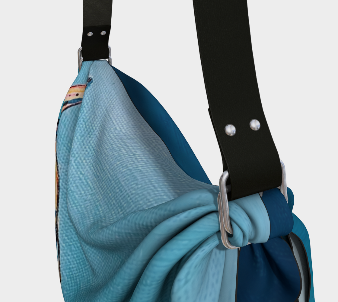 Neon Bananas Origami Tote