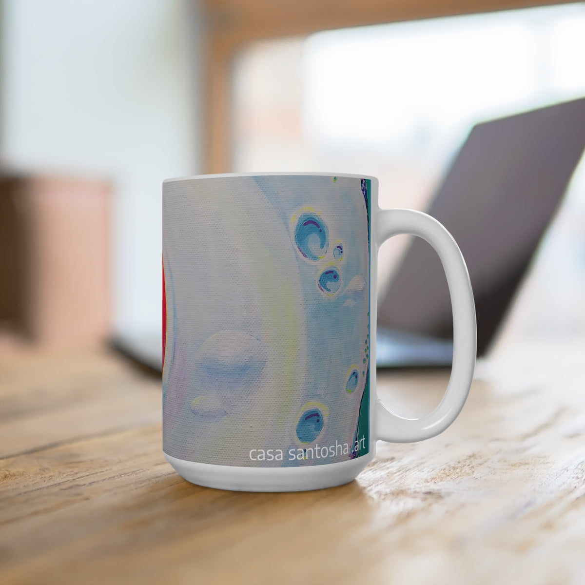 Neon Fried Egg Mug