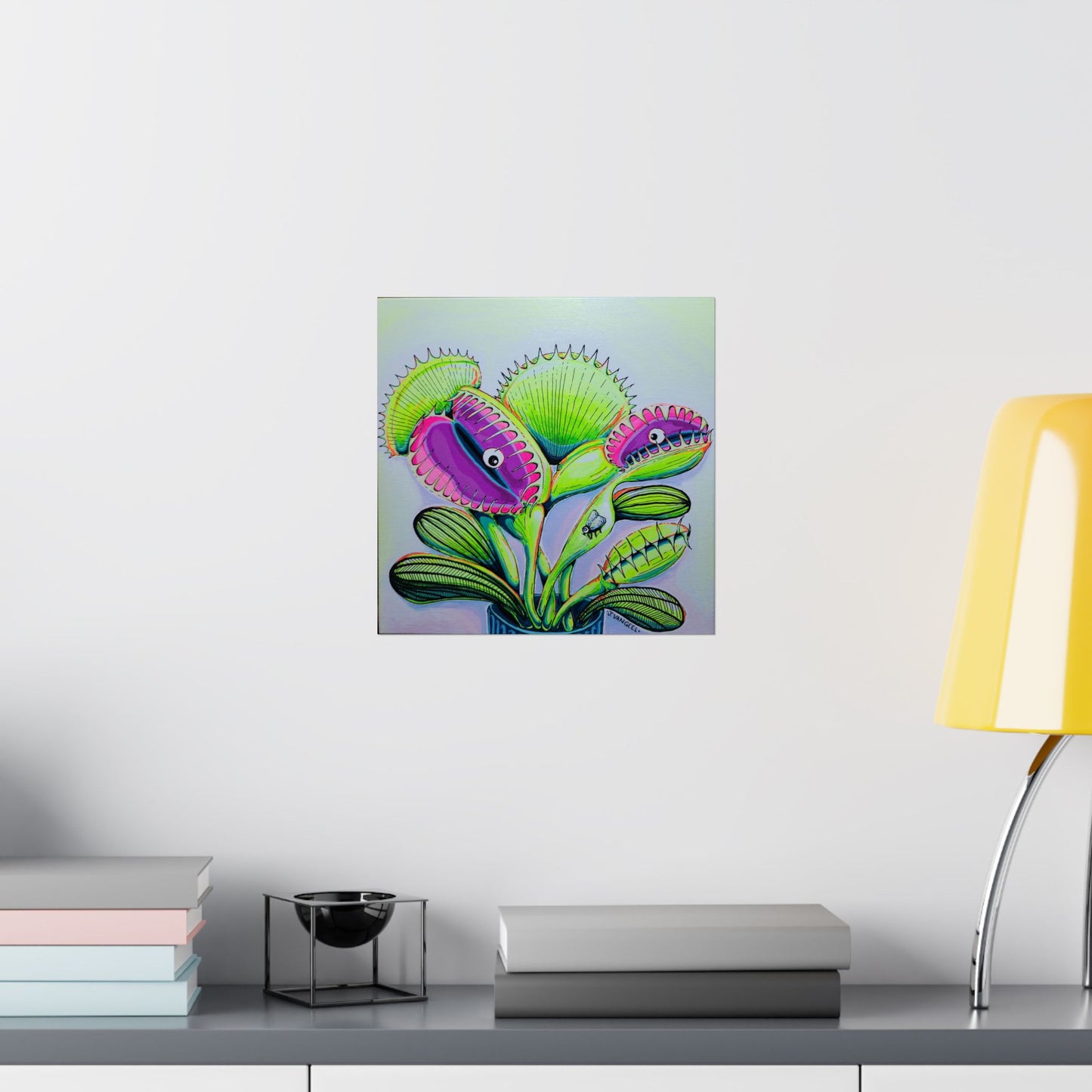 Cyclops Venus Fly Trap Giclée Art Poster