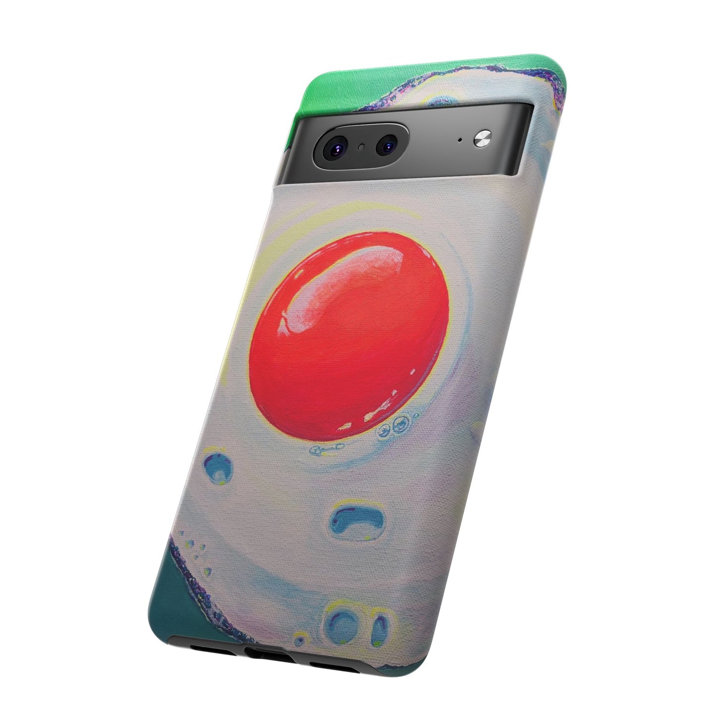 Neon Fried Egg Tough Phone Case