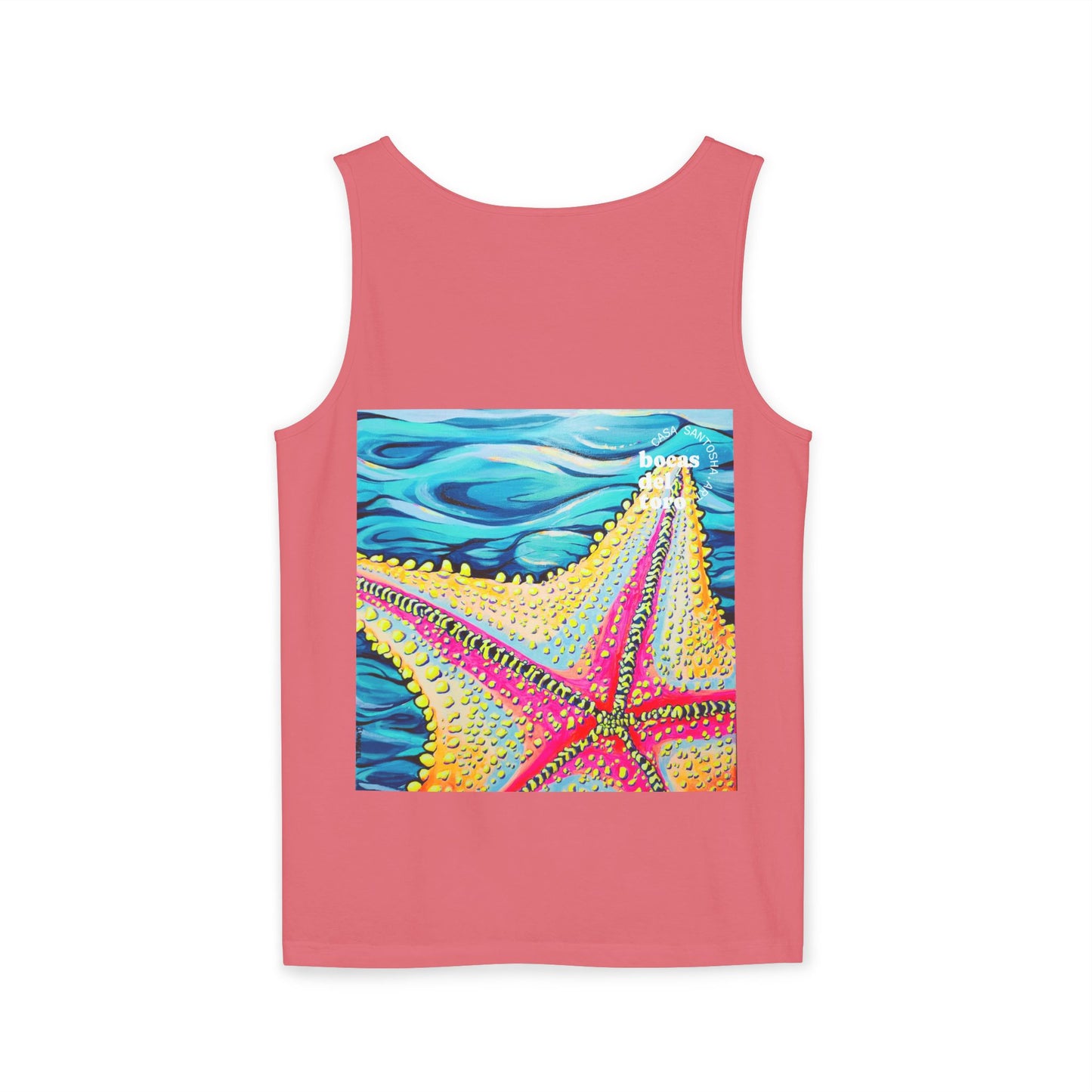 Unisex Starfish Beach Bocas Tank Top - Perfect for Summer Vibes