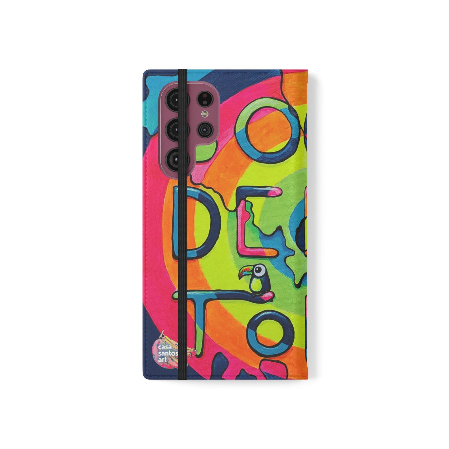 Bocas Del Toro Islands Flip Phone Case – Wallet Cover with Card Slots