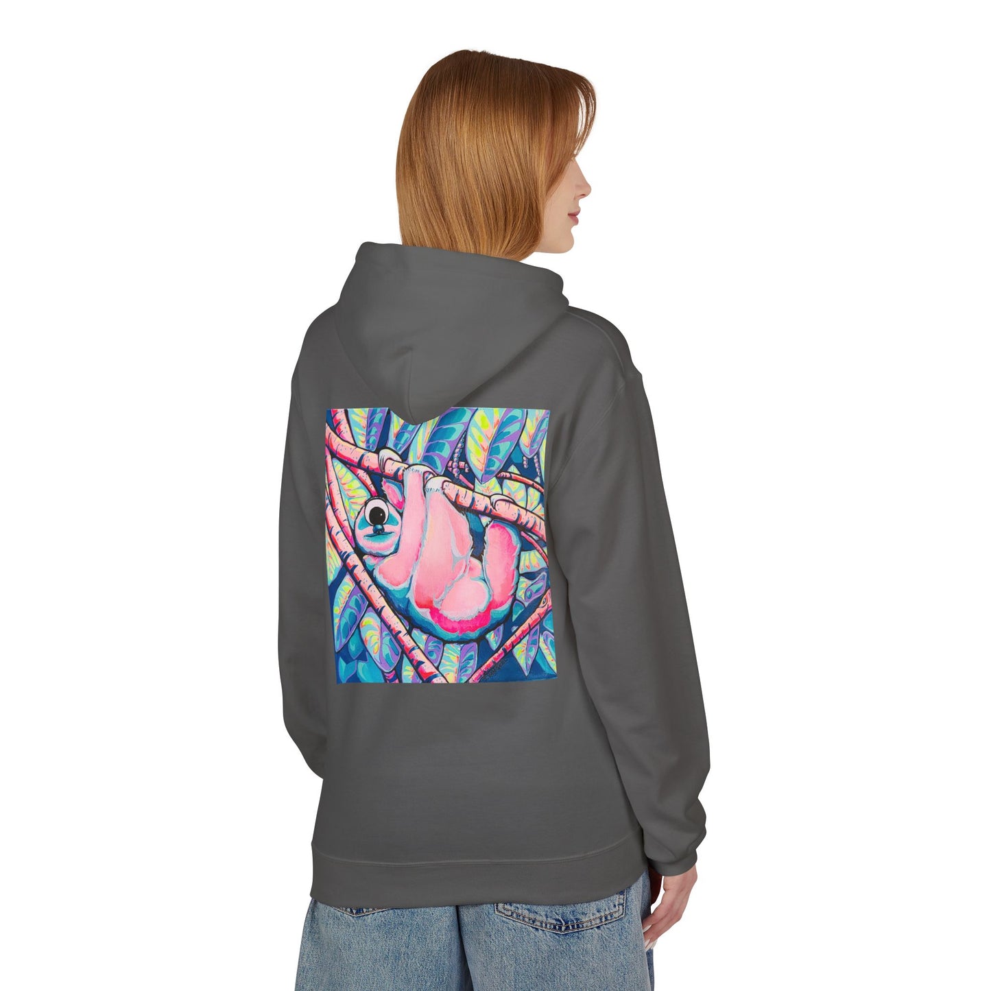 Unisex Cyclops Sloth Soft Hoodie