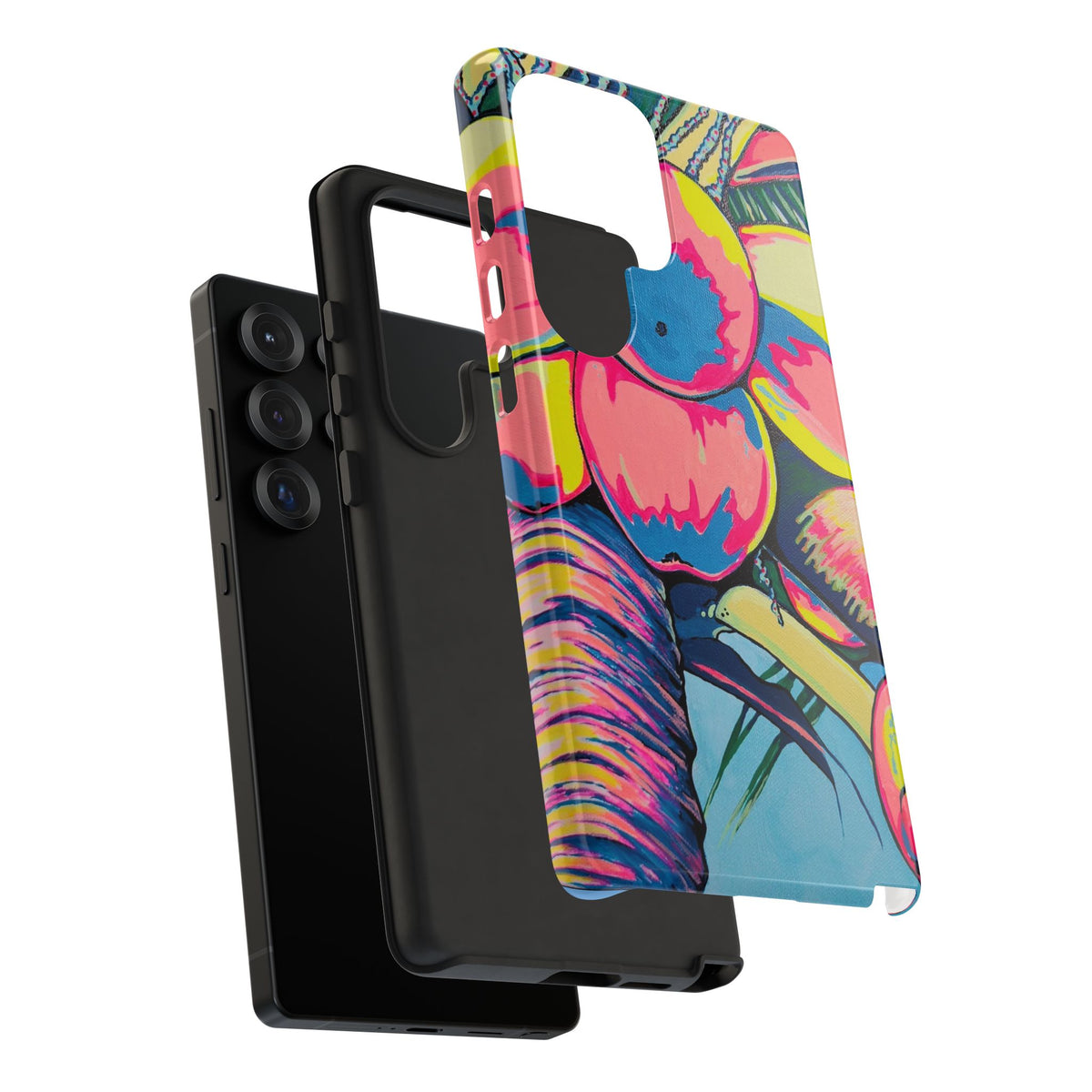 Neon Coconuts Tough Phone Case