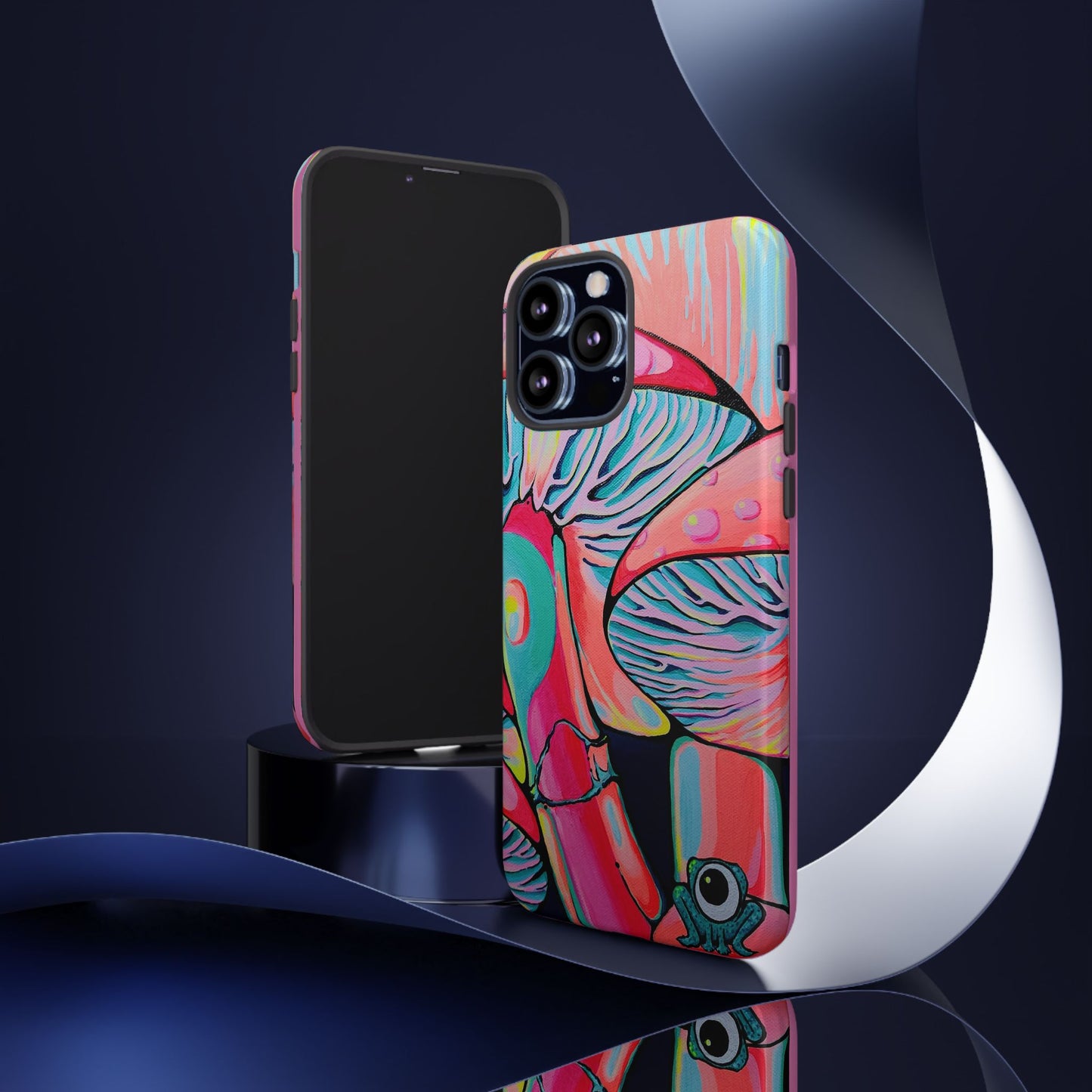 Trippy Mushrooms Tough Phone Case