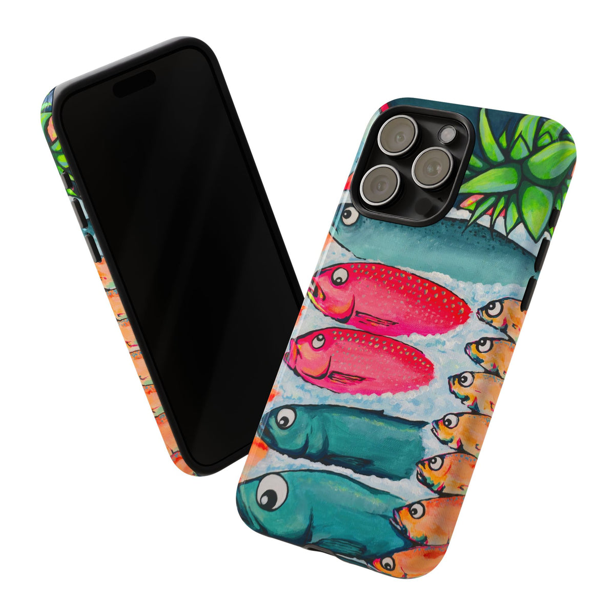 Neon Cabo Fish Market Tough Phone Case
