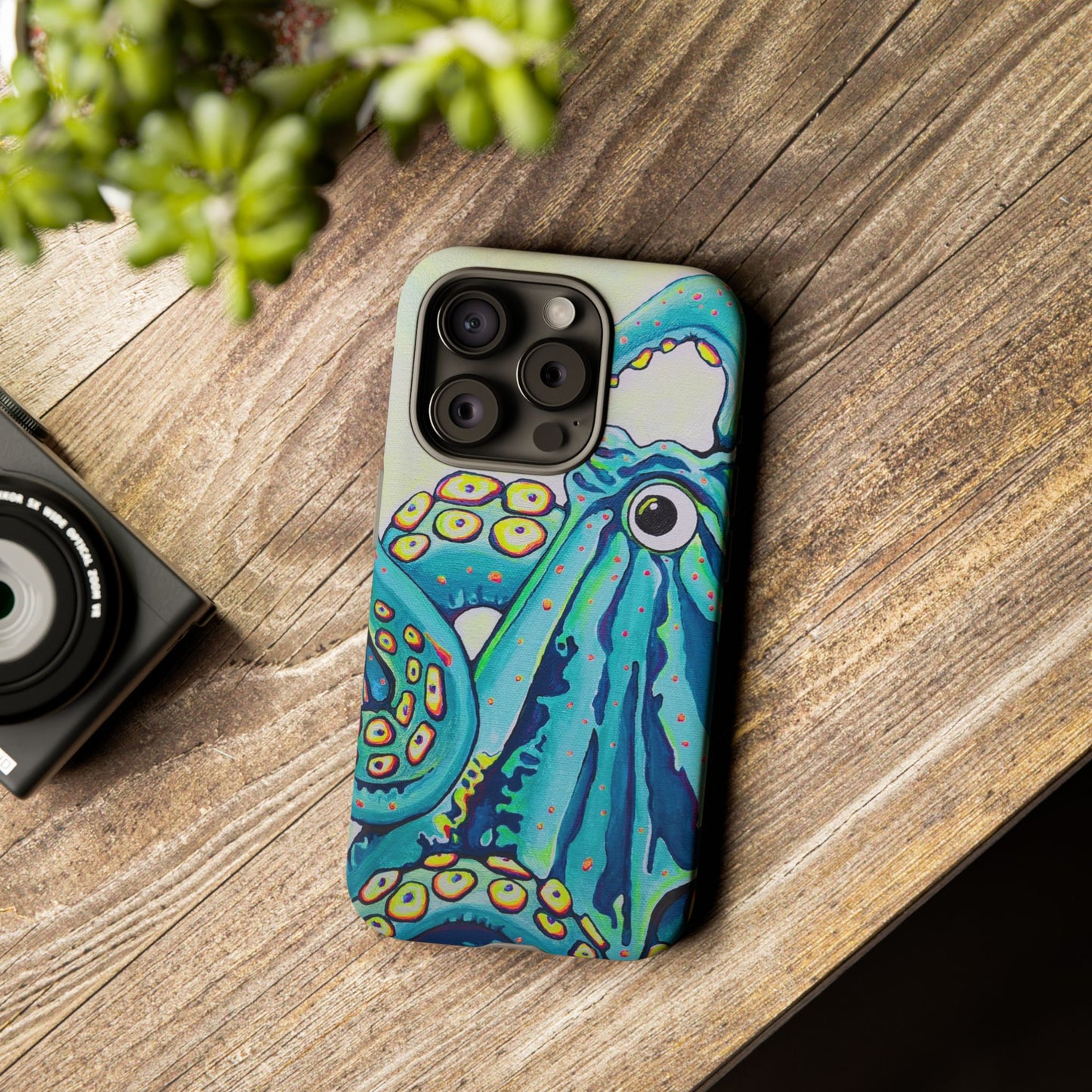 Cyclops Octopus Tough Phone Case