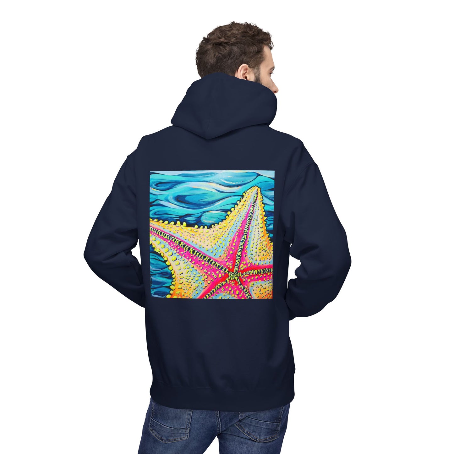 Unisex Starfish Beach Bocas Soft Hoodie