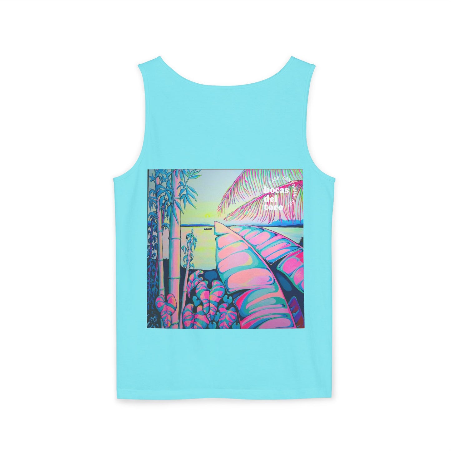 Unisex Serenity Bocas Tank Top - Perfect for Summer Vibes