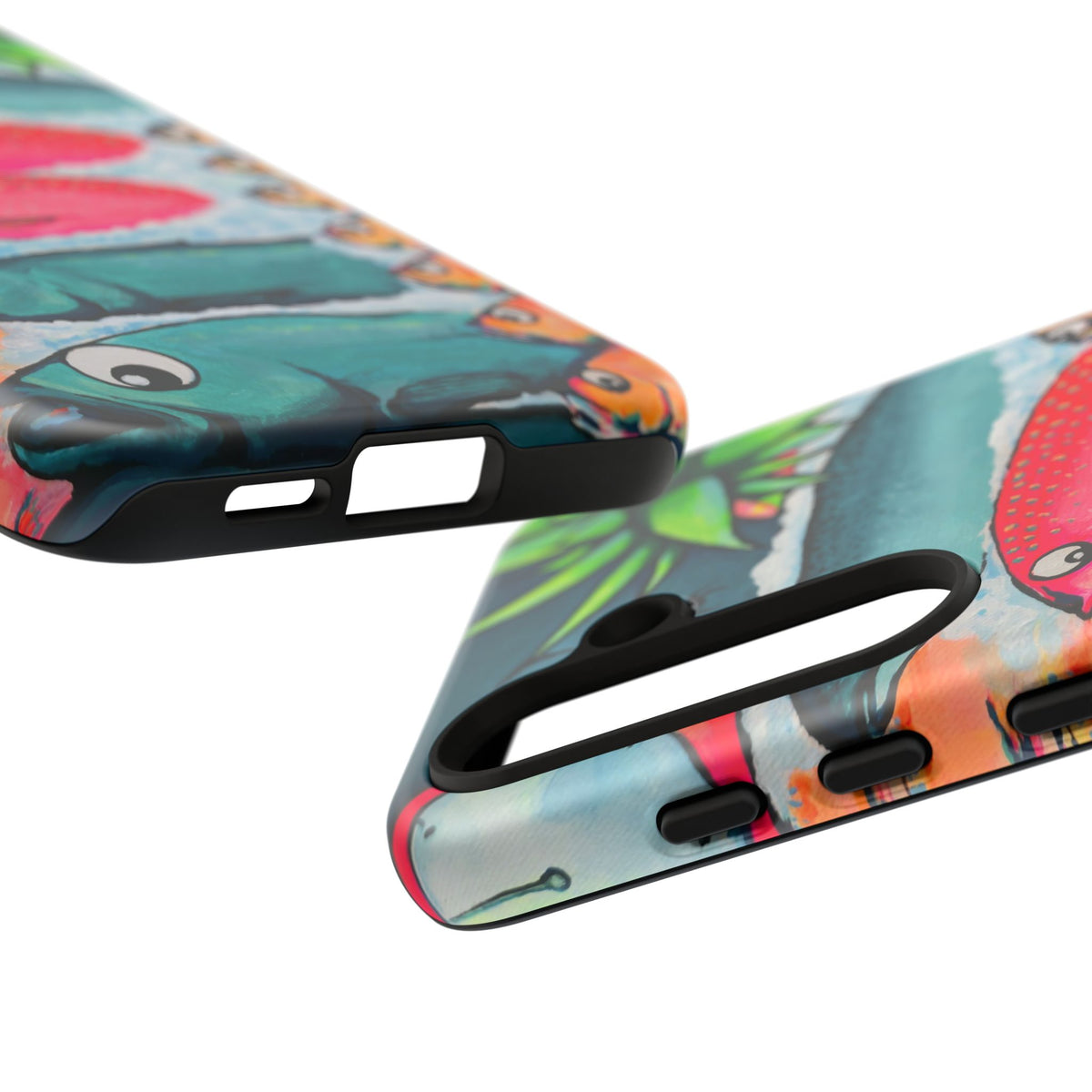 Neon Cabo Fish Market Tough Phone Case