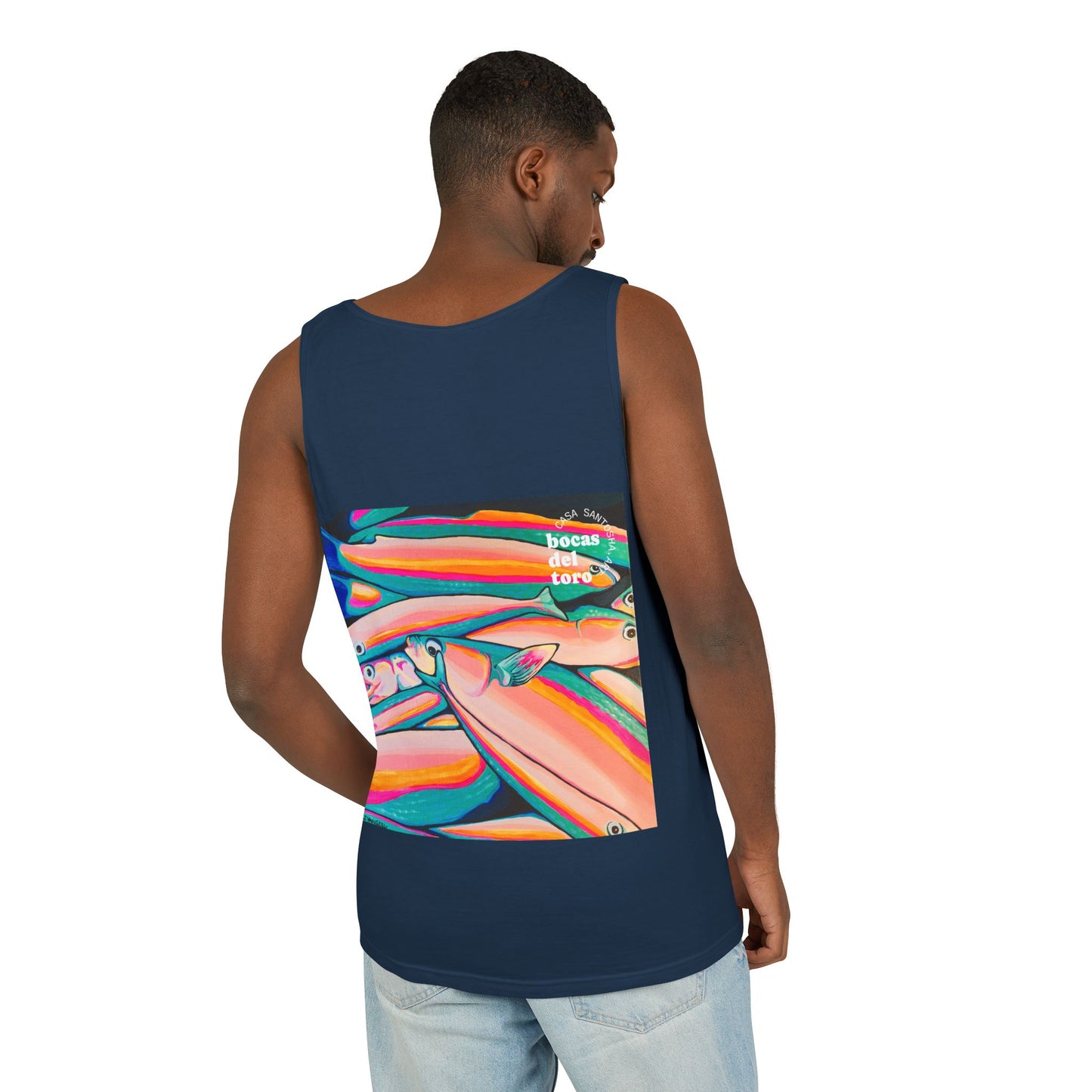 Unisex Neon Fish Tank Top - Perfect for Summer Vibes