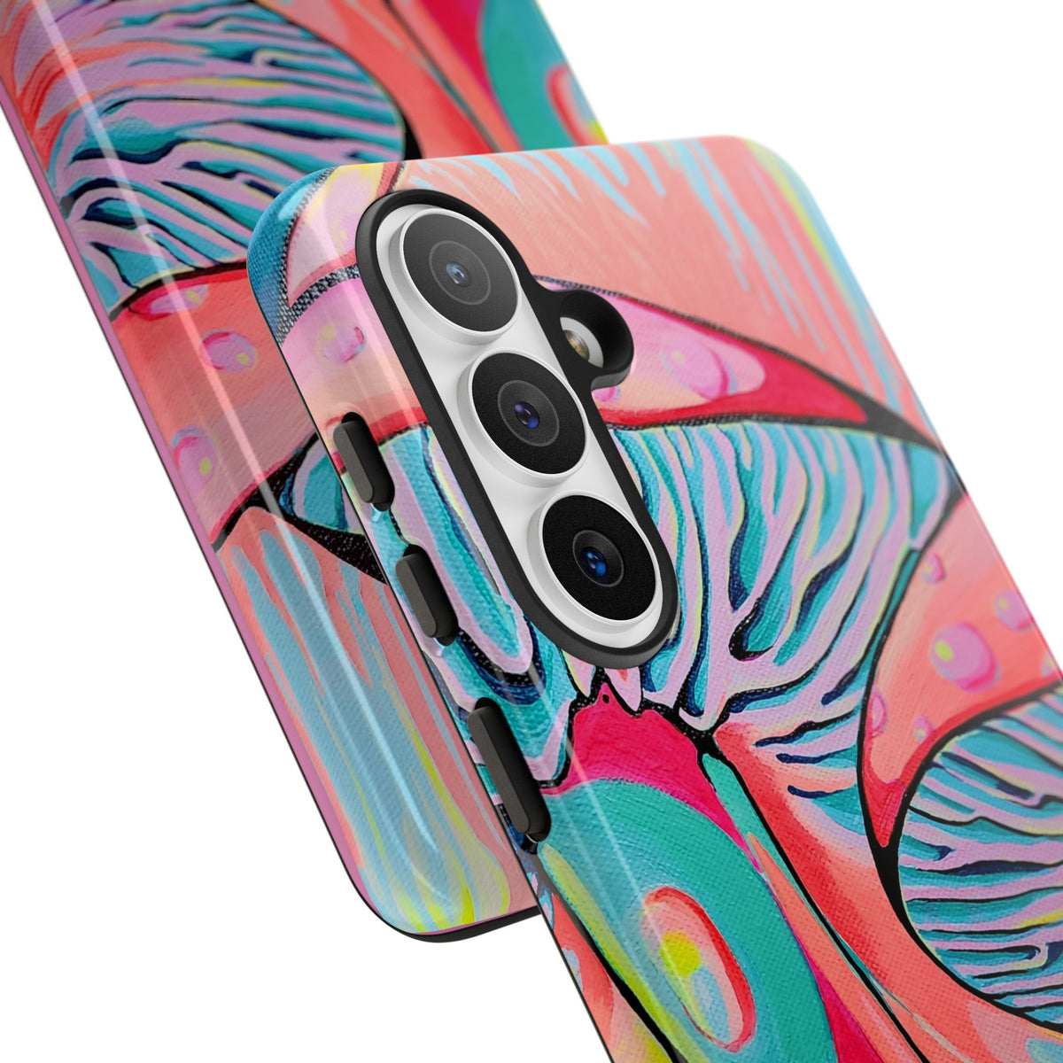Coque de téléphone résistante Trippy Mushrooms