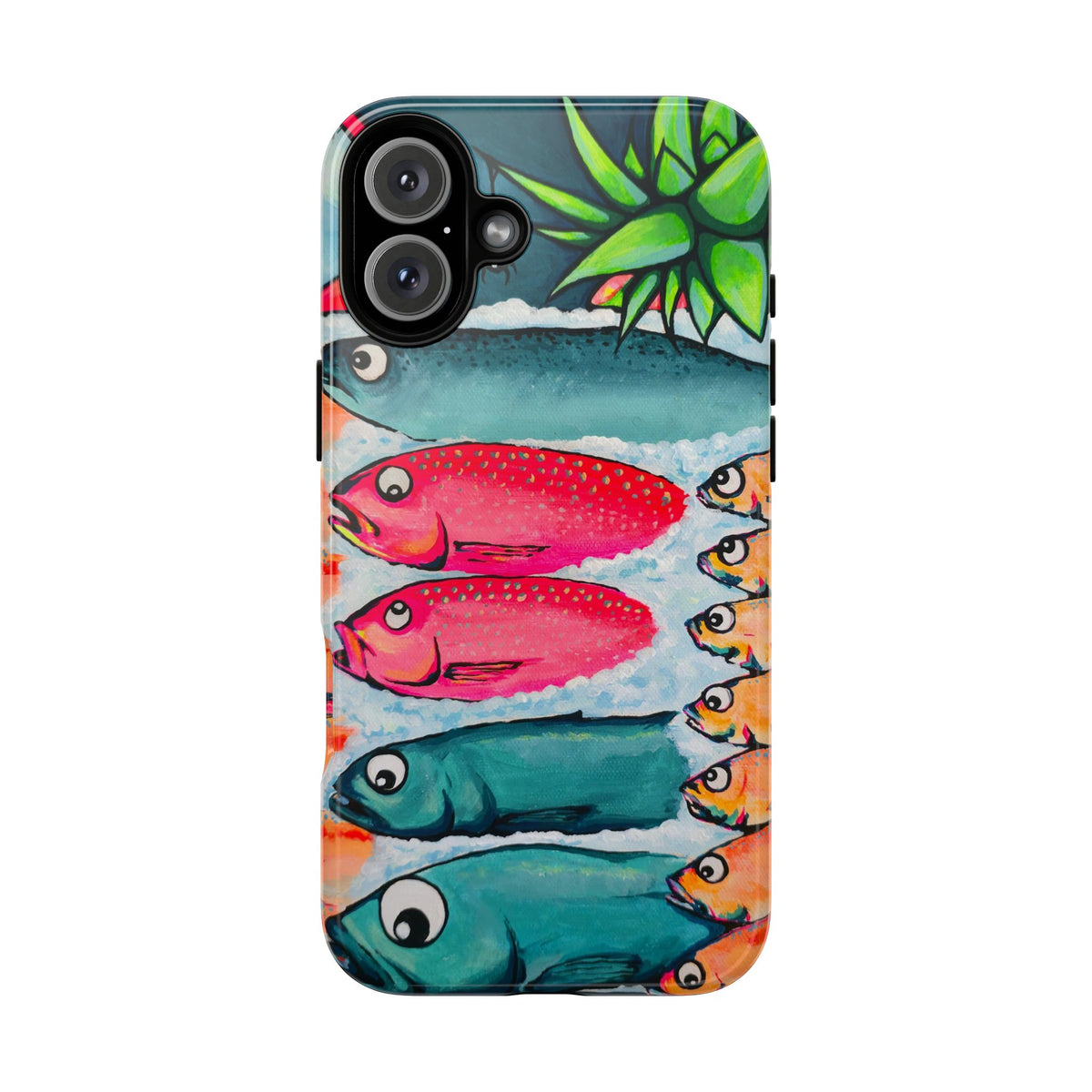 Neon Cabo Fish Market Tough Phone Case