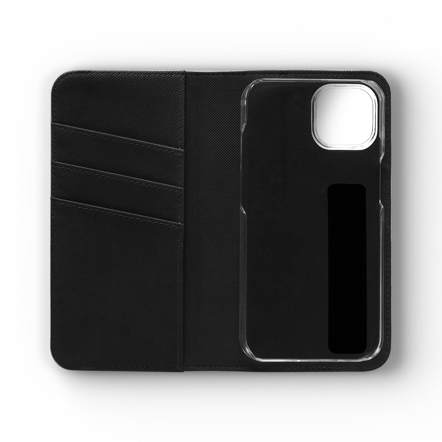 Étui portefeuille pour téléphone à clapet Neon Sushi avec porte-cartes