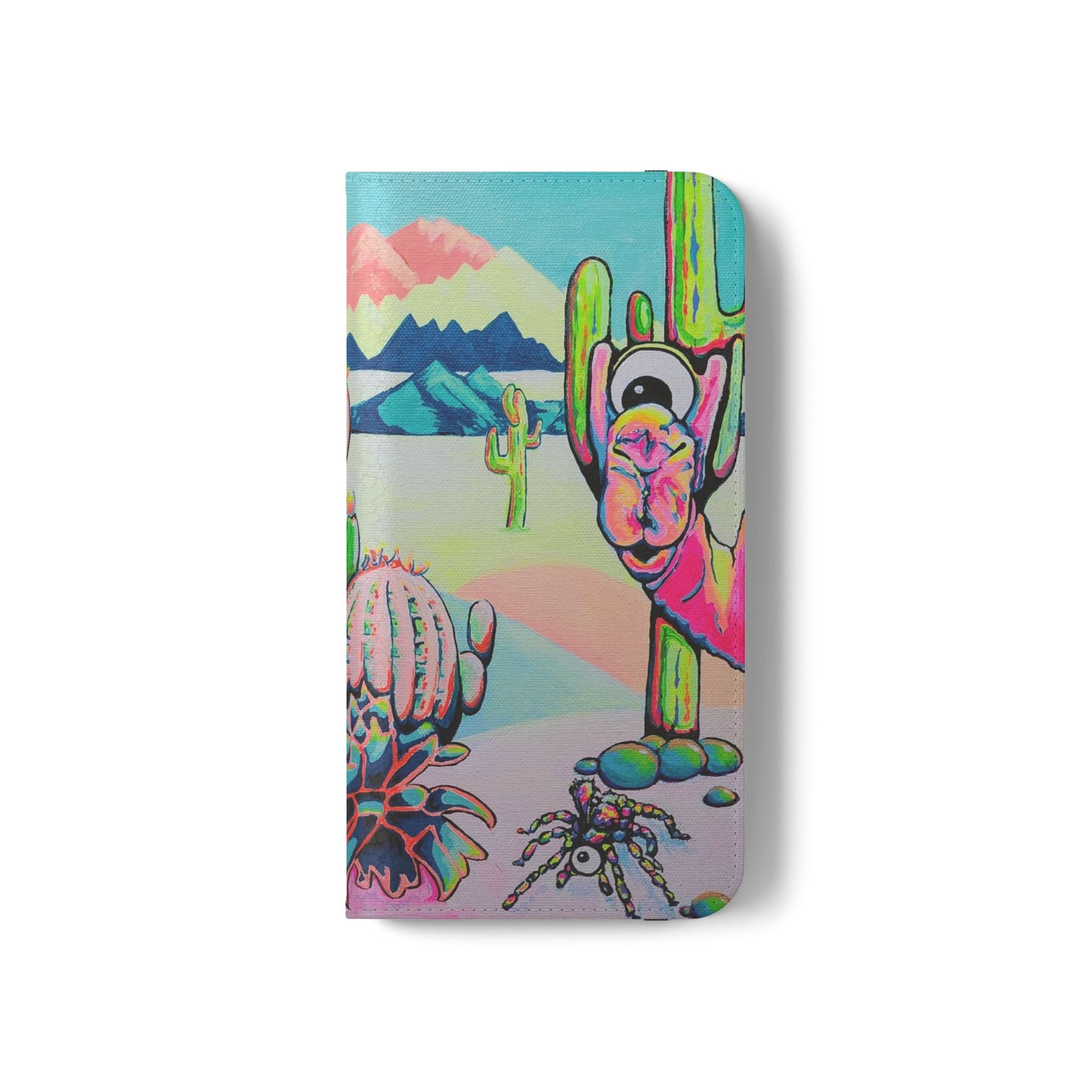 Cyclops Camel Flip Phone Case – Wallet Cover with Card Slots