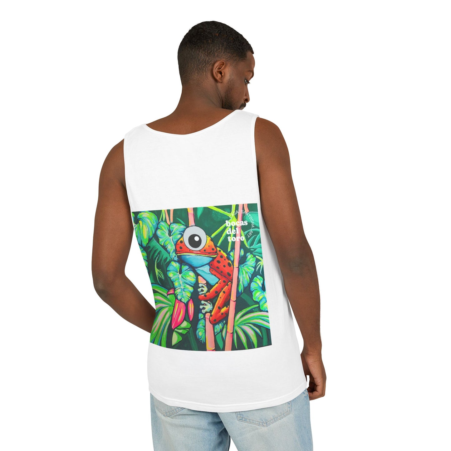Unisex Cyclops Red Frog Tank Top - Perfect for Summer Vibes