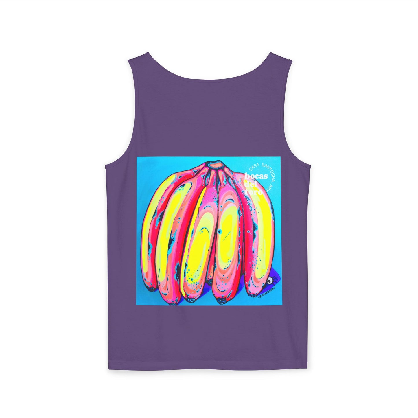 Unisex Neon Fat Bananas Tank Top - Perfect for Summer Vibes