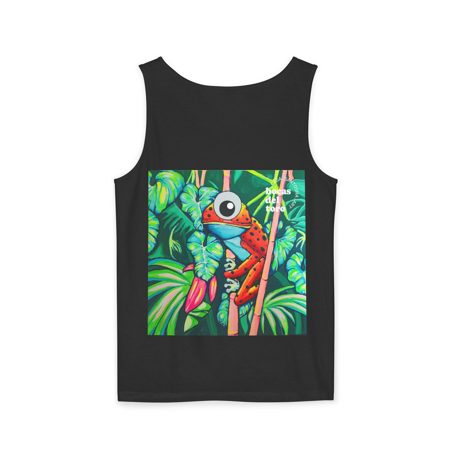 Unisex Cyclops Red Frog Tank Top - Perfect for Summer Vibes