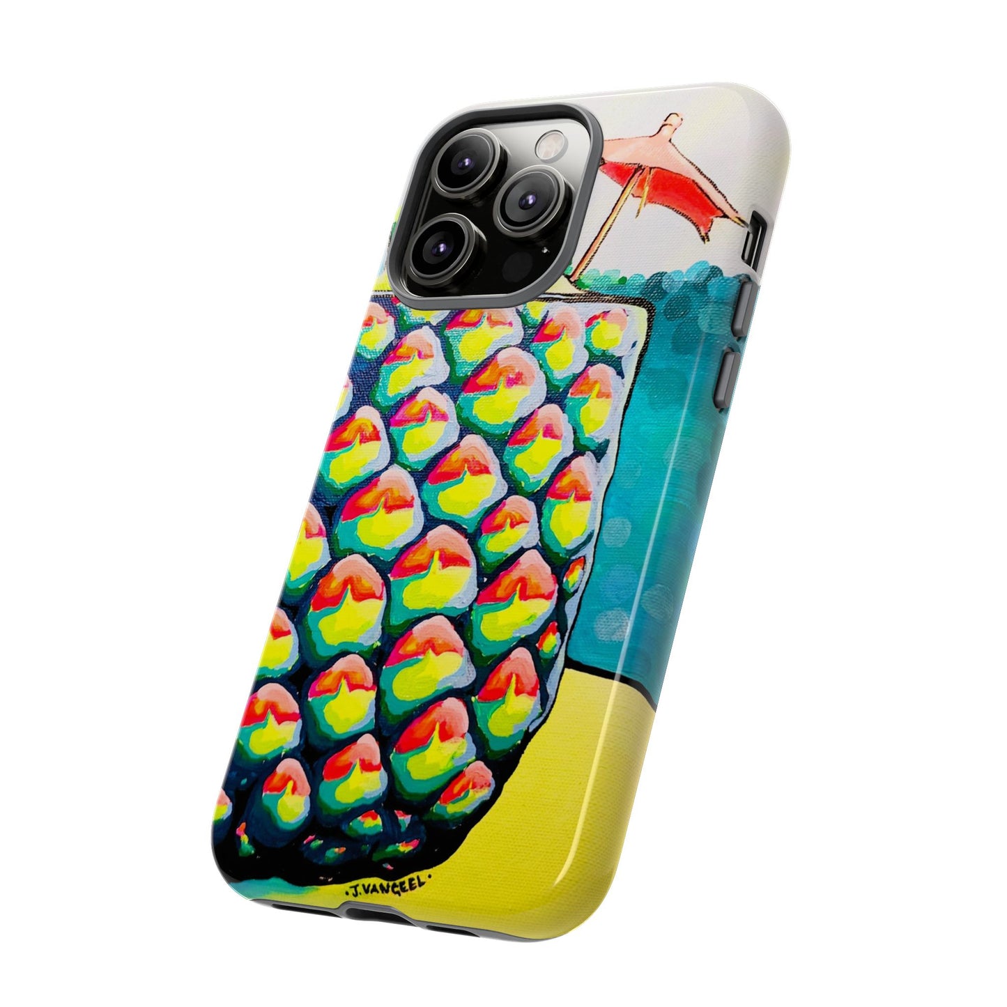 Neon Piña Colada Tough Phone Case