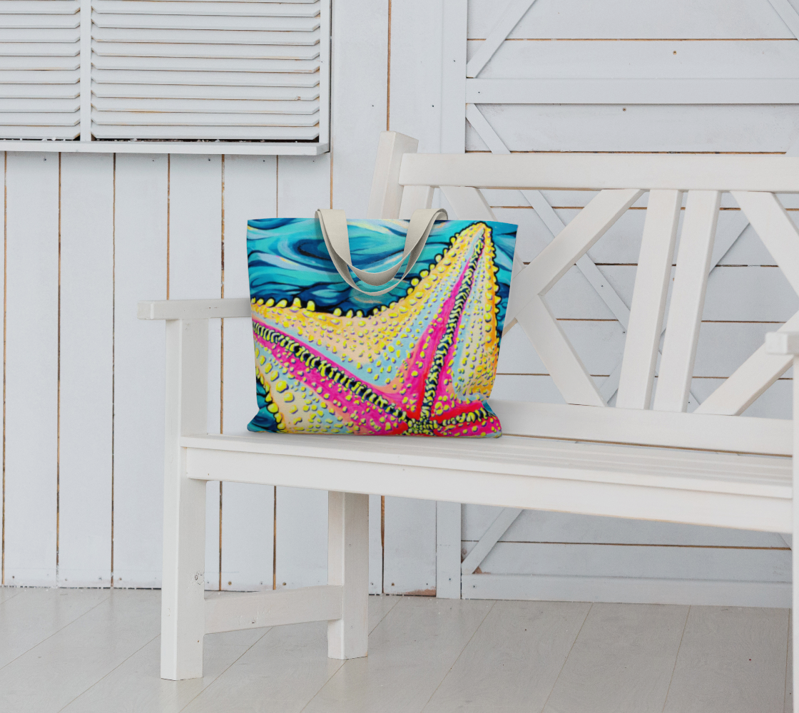 Starfish Beach Bocas Market Tote