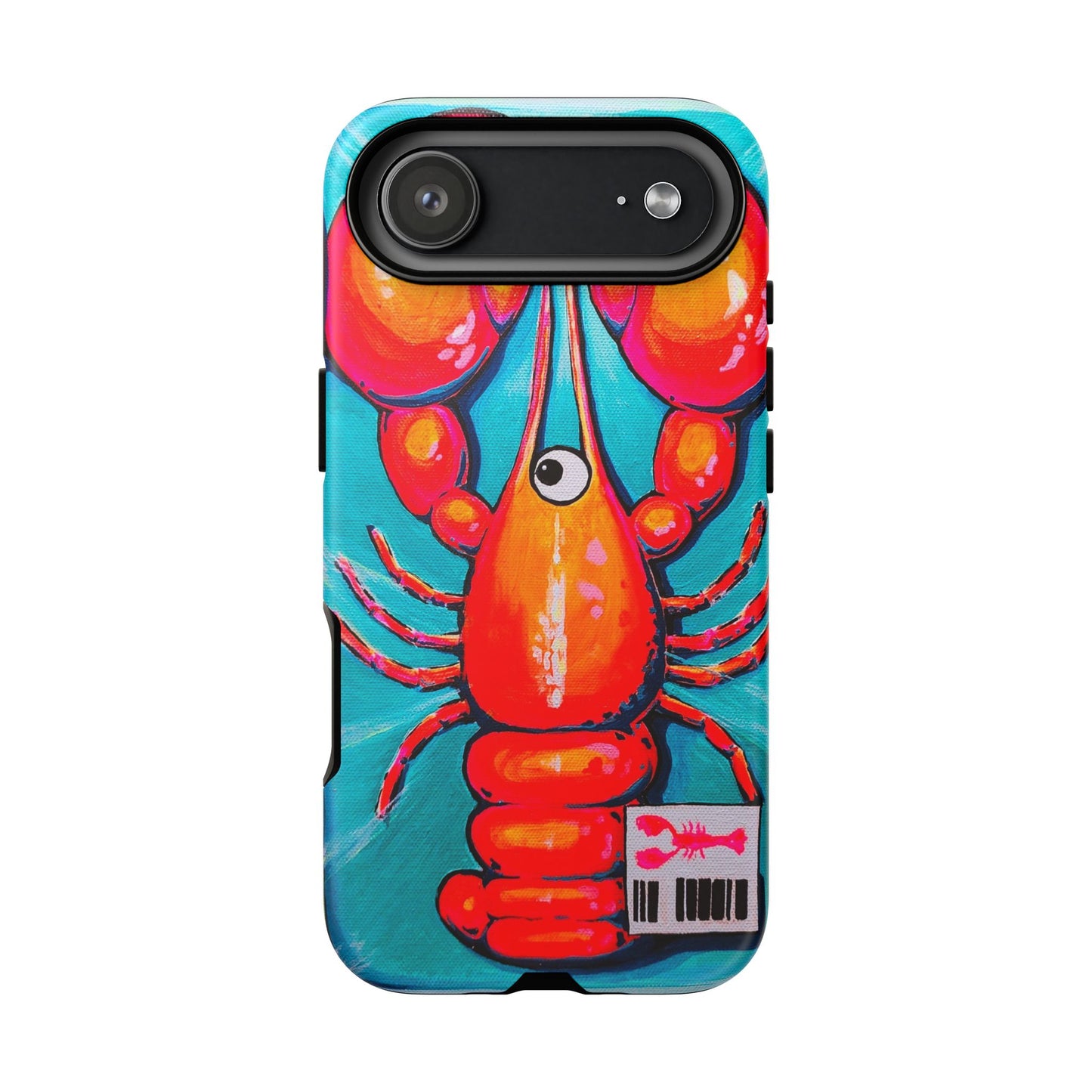 Neon Lobster Tough Phone Case