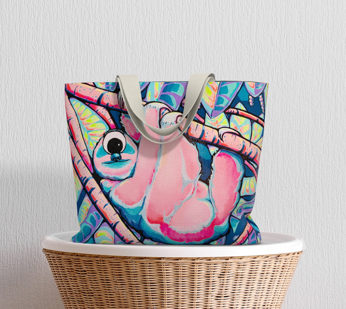 Cyclops Sloth Market Tote