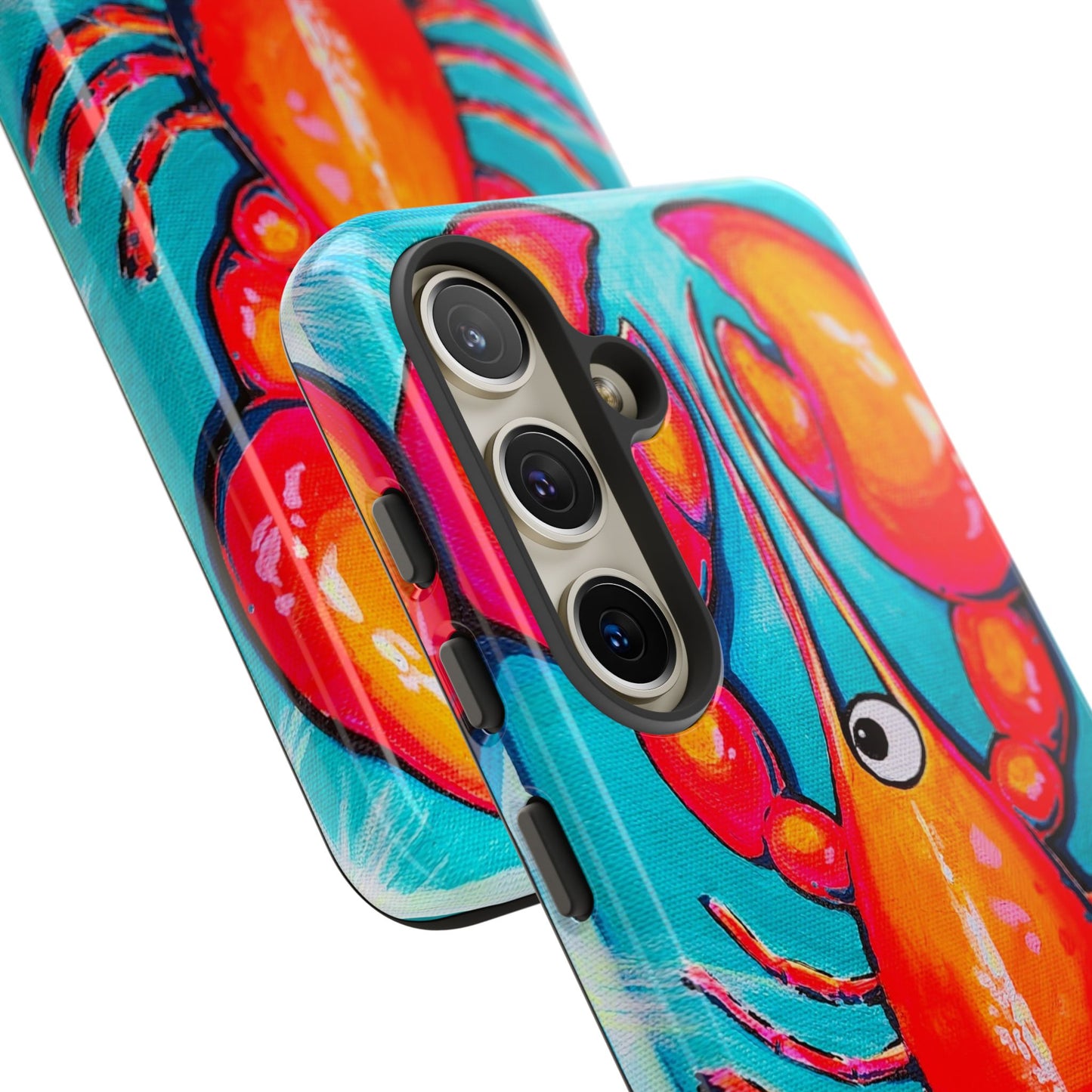 Neon Lobster Tough Phone Case