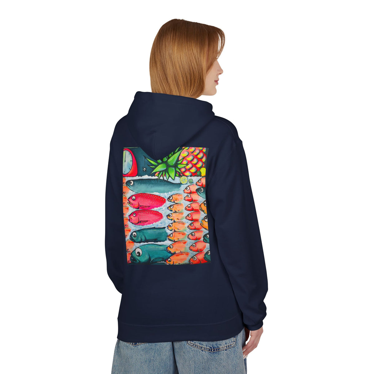 Unisex Neon Cabo Fish Market Soft Hoodie