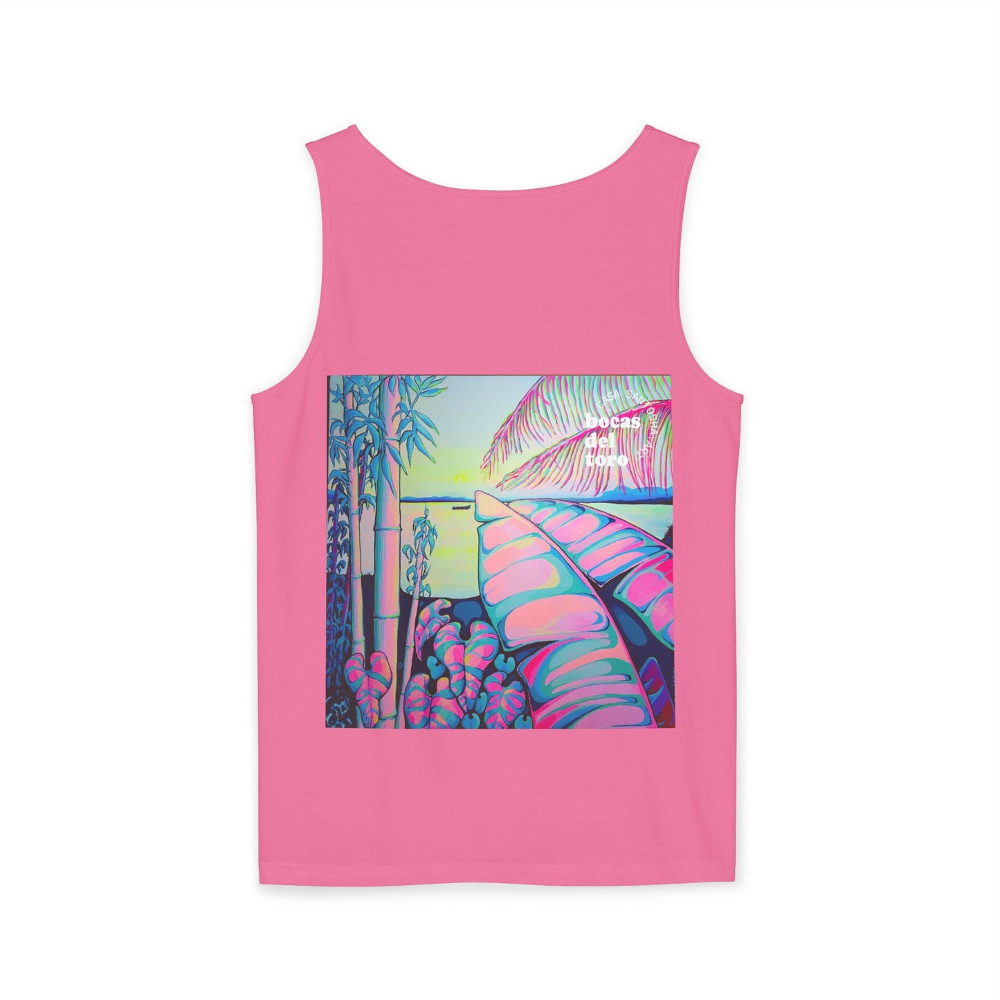 Unisex Serenity Bocas Tank Top - Perfect for Summer Vibes