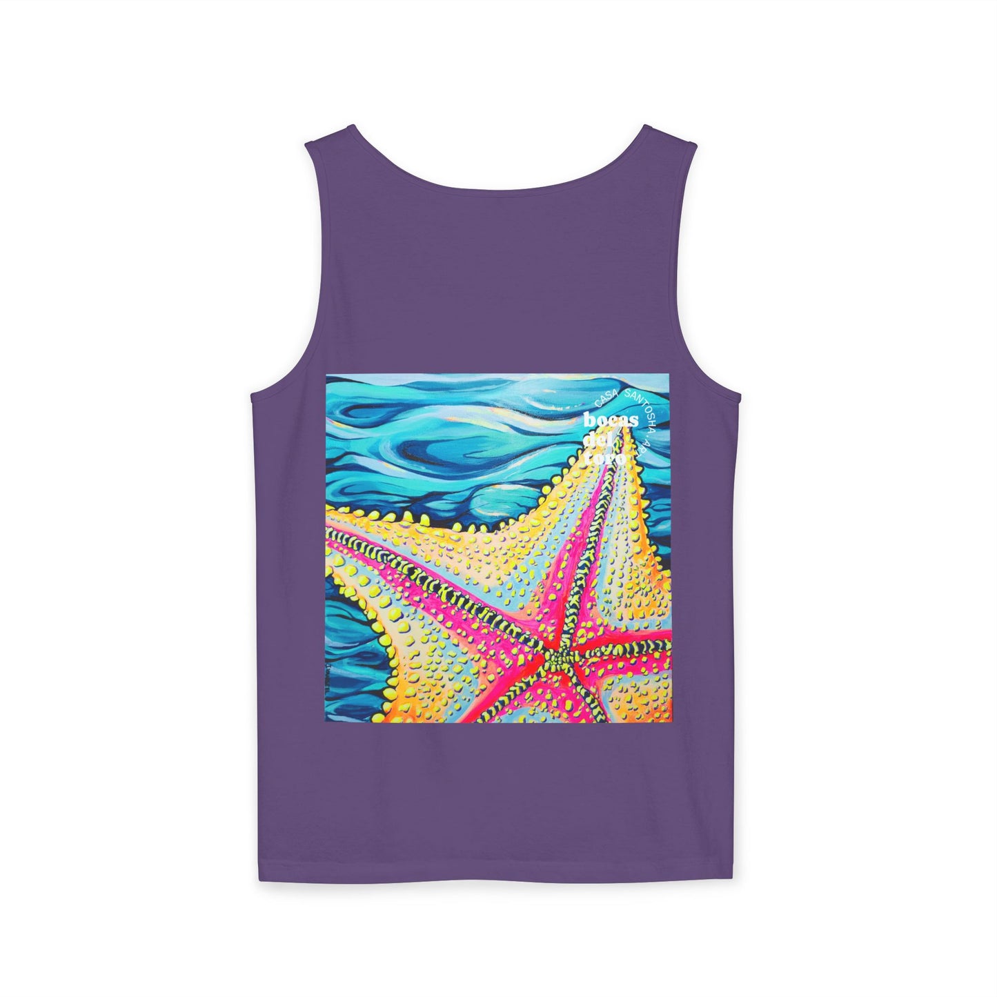 Unisex Starfish Beach Bocas Tank Top - Perfect for Summer Vibes