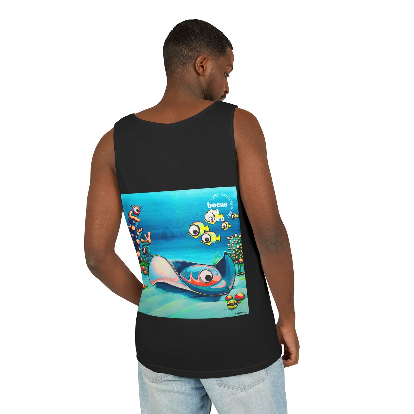 Unisex Cyclops Stingray Tank Top - Perfect for Summer Vibes