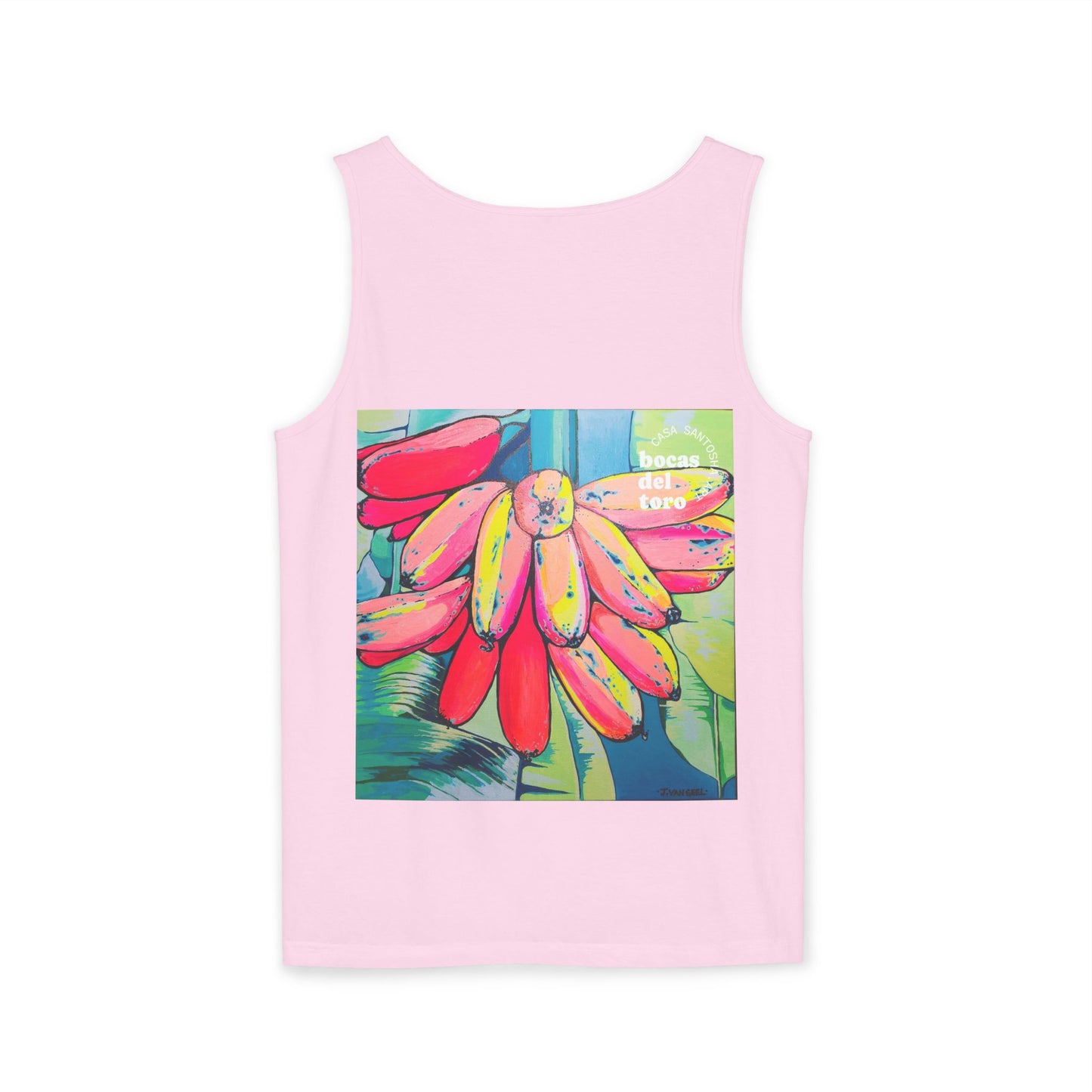 Unisex Neon Primitivo Bananas Tank Top - Perfect for Summer Vibes