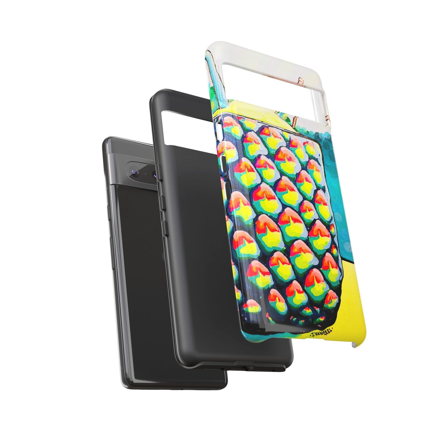 Neon Piña Colada Tough Phone Case