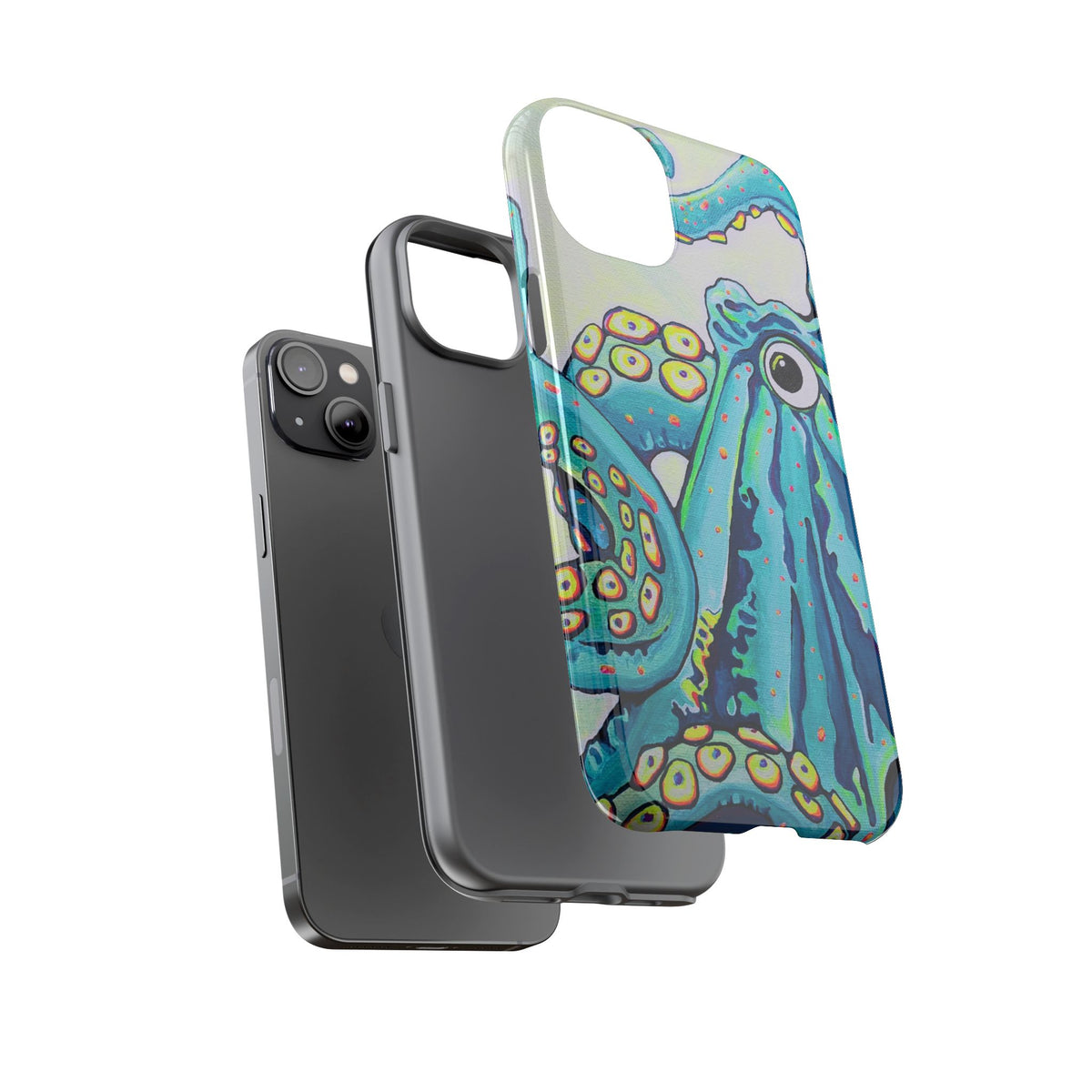 Cyclops Octopus Tough Phone Case