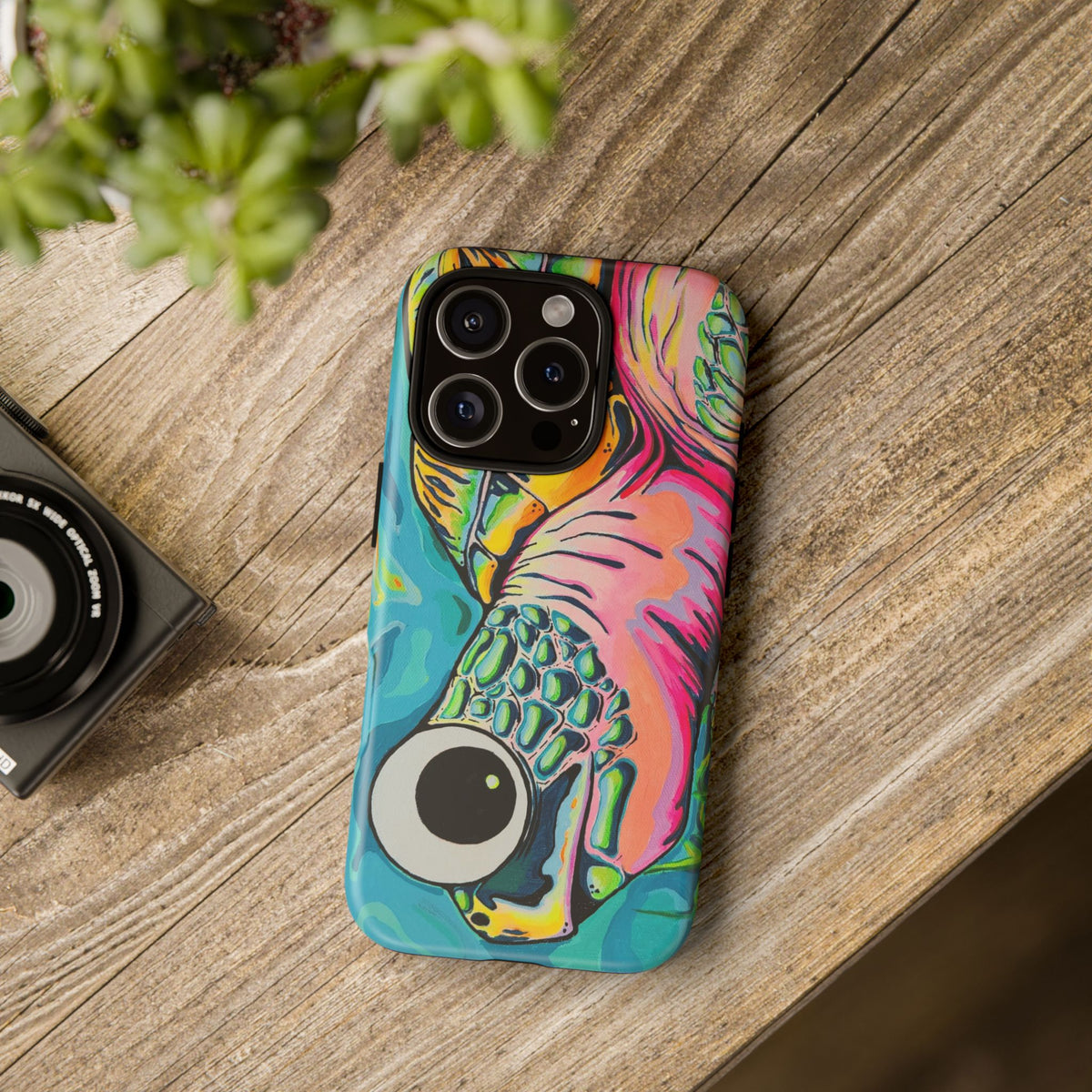 Cyclops Turtle Tough Phone Case