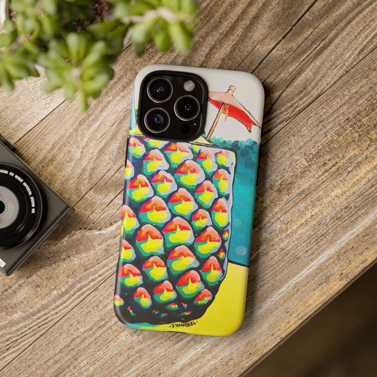Neon Piña Colada Tough Phone Case