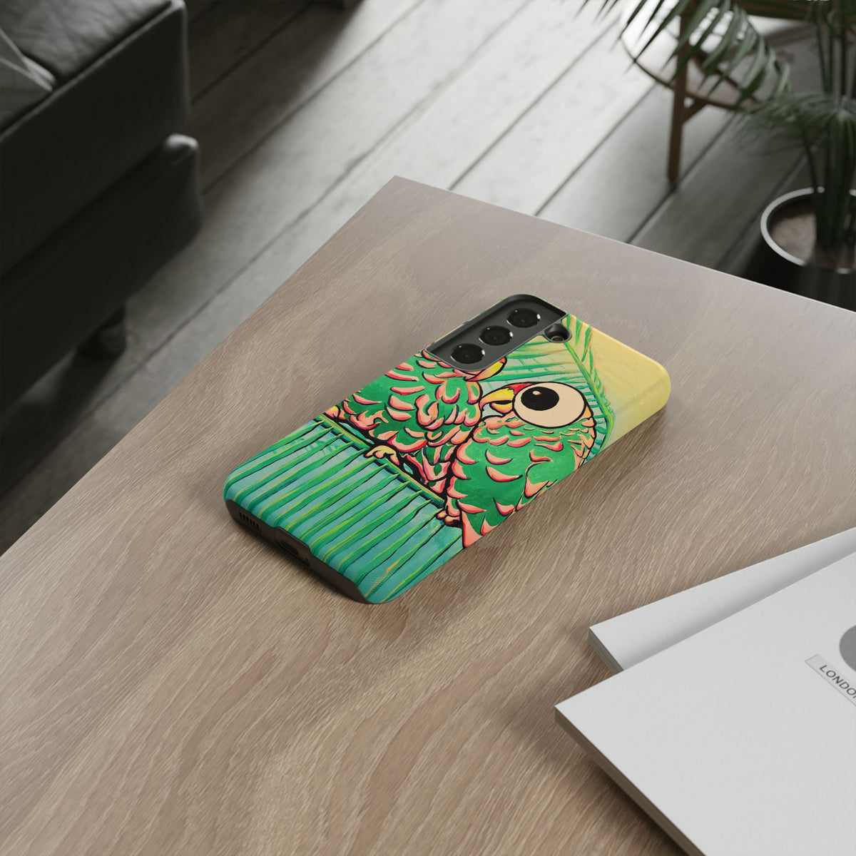 Chatty Cyclops Parrots Tough Phone Case