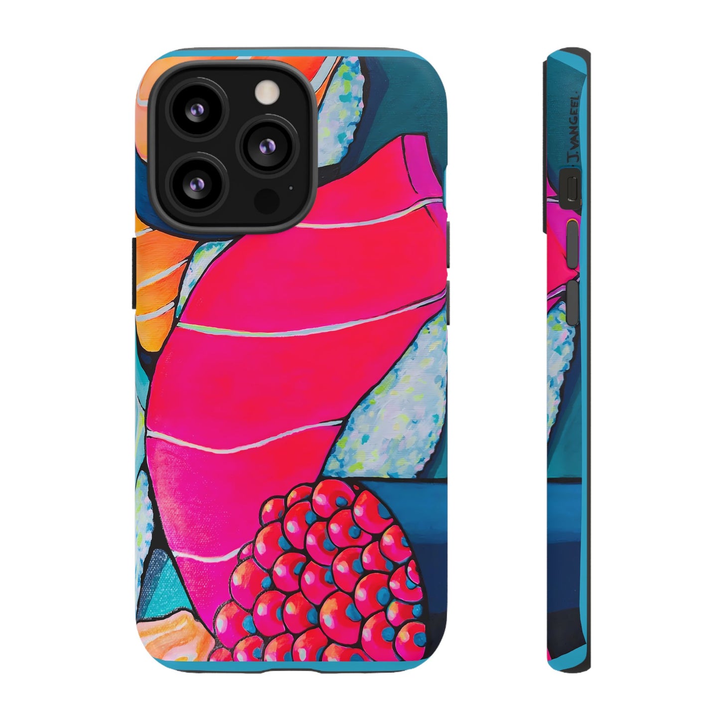 Coque de téléphone résistante Néon Sushi