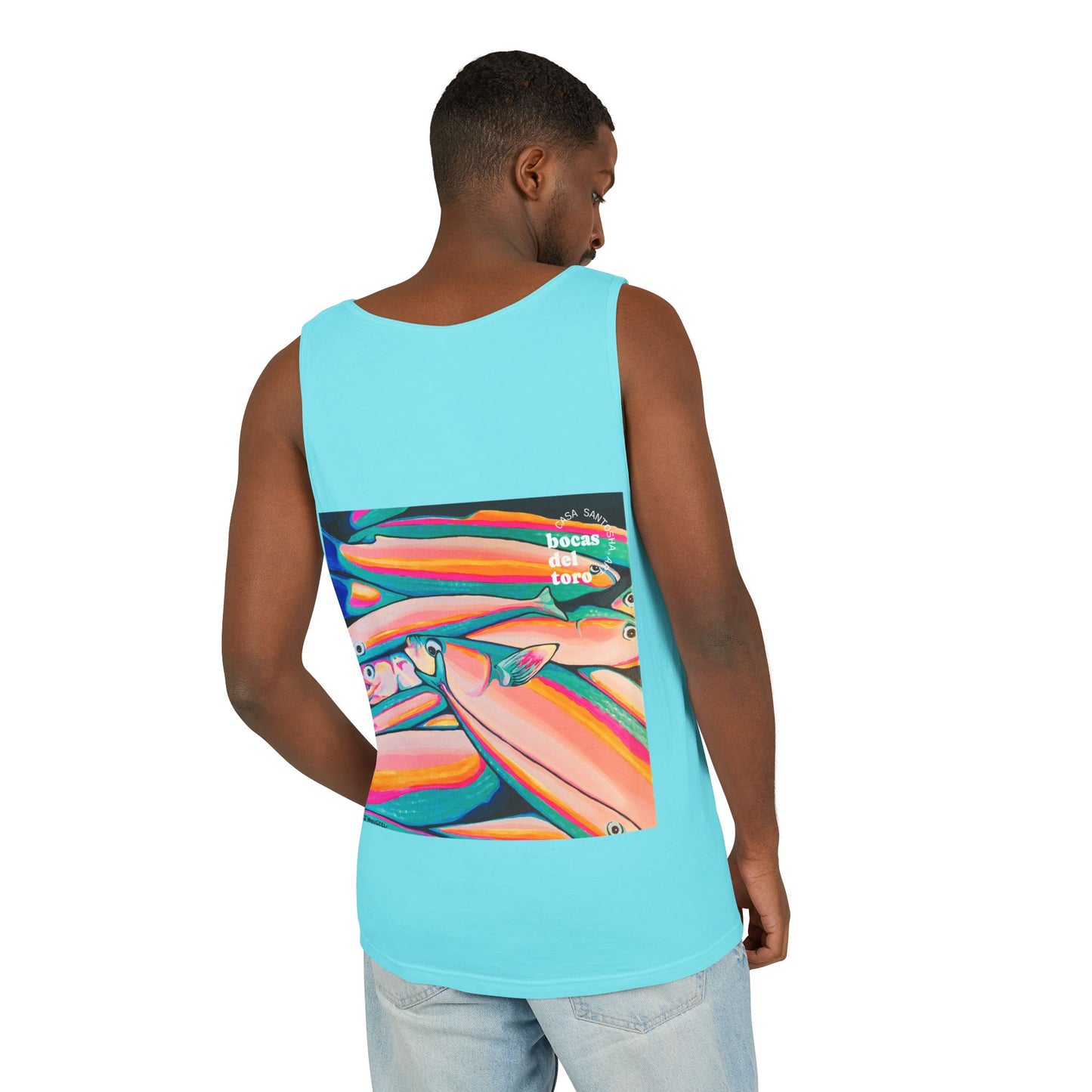 Unisex Neon Fish Tank Top - Perfect for Summer Vibes