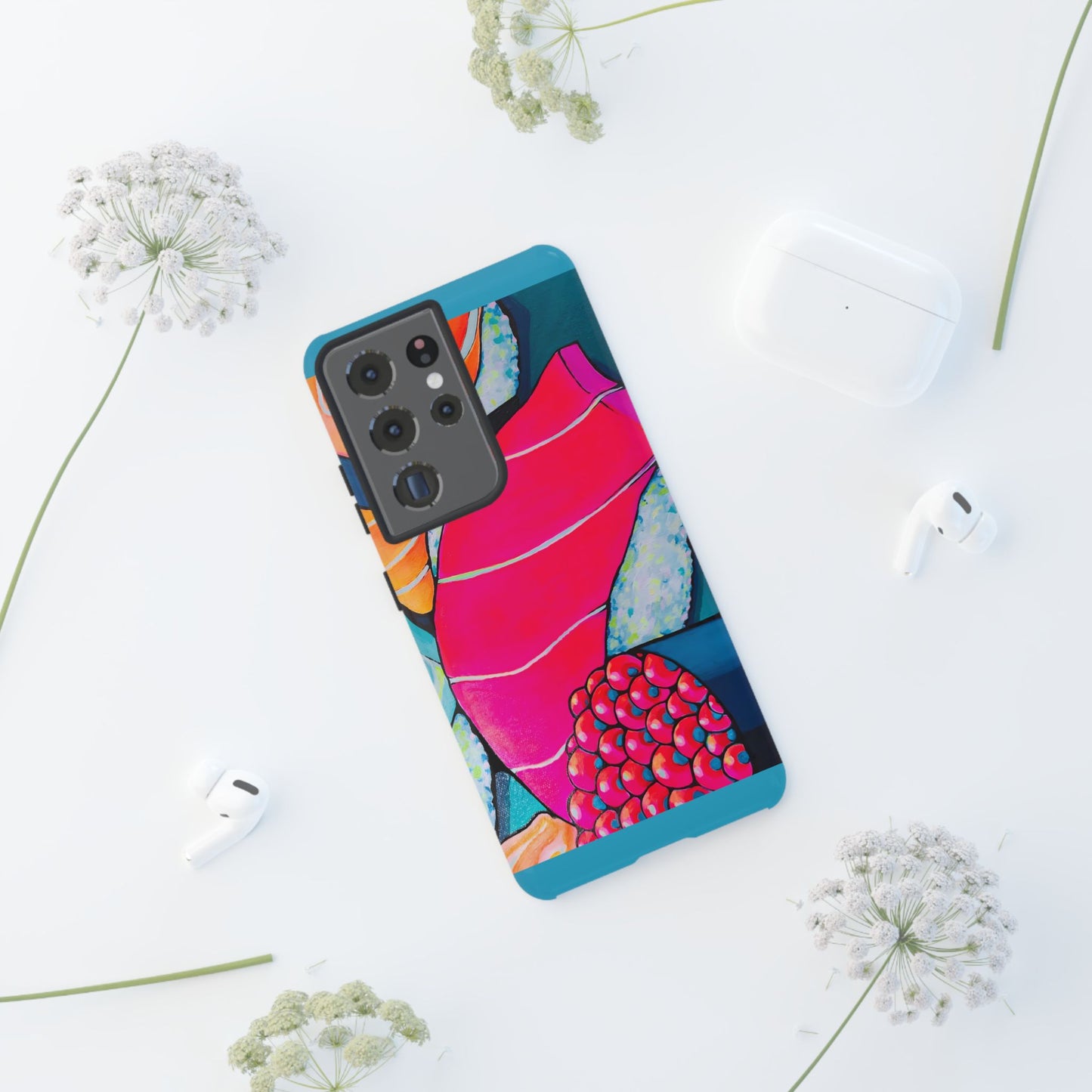 Coque de téléphone résistante Néon Sushi